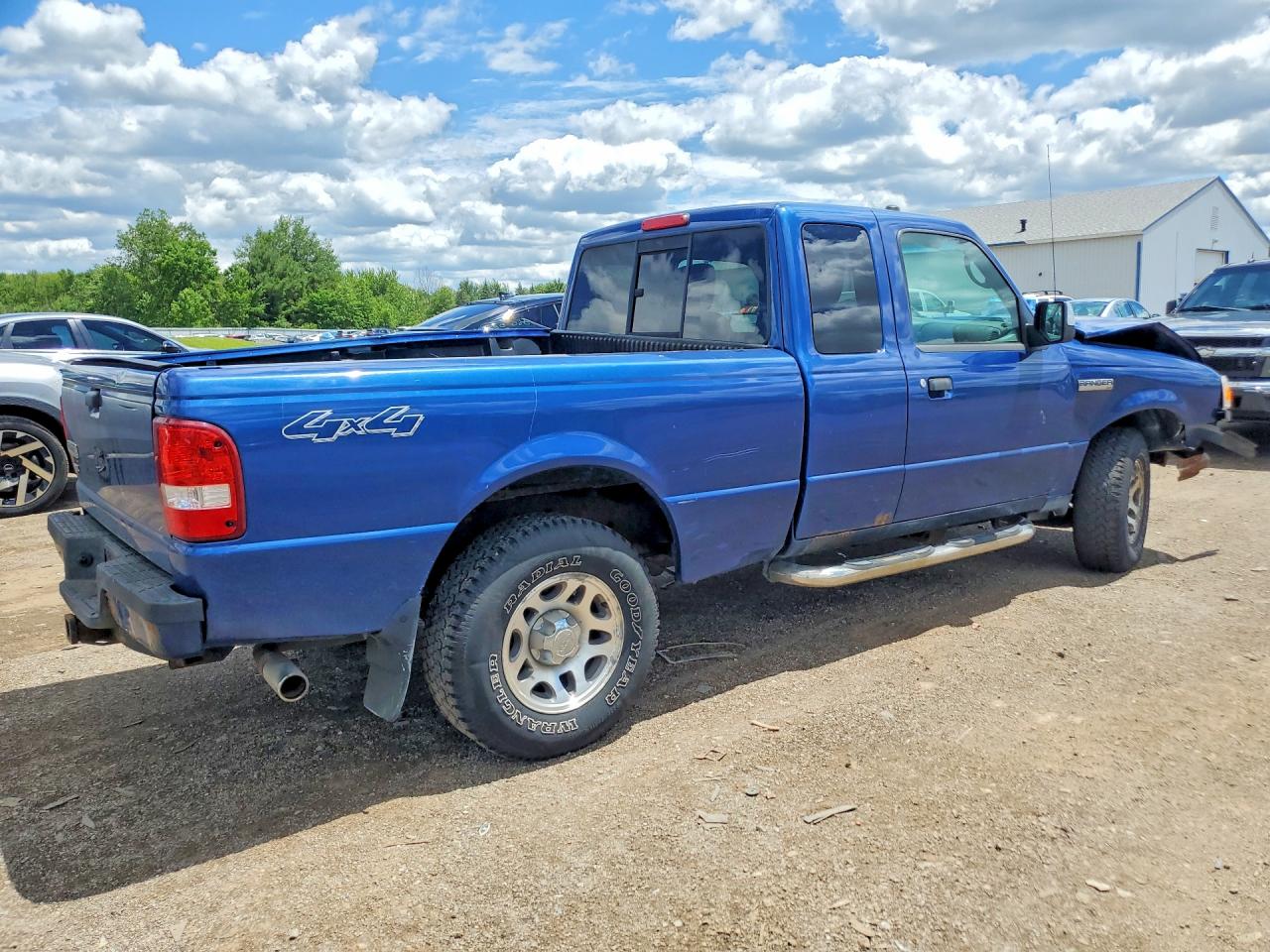 2010 Ford Ranger Super Cab Blue vin: 1FTLR4FE5APA21822