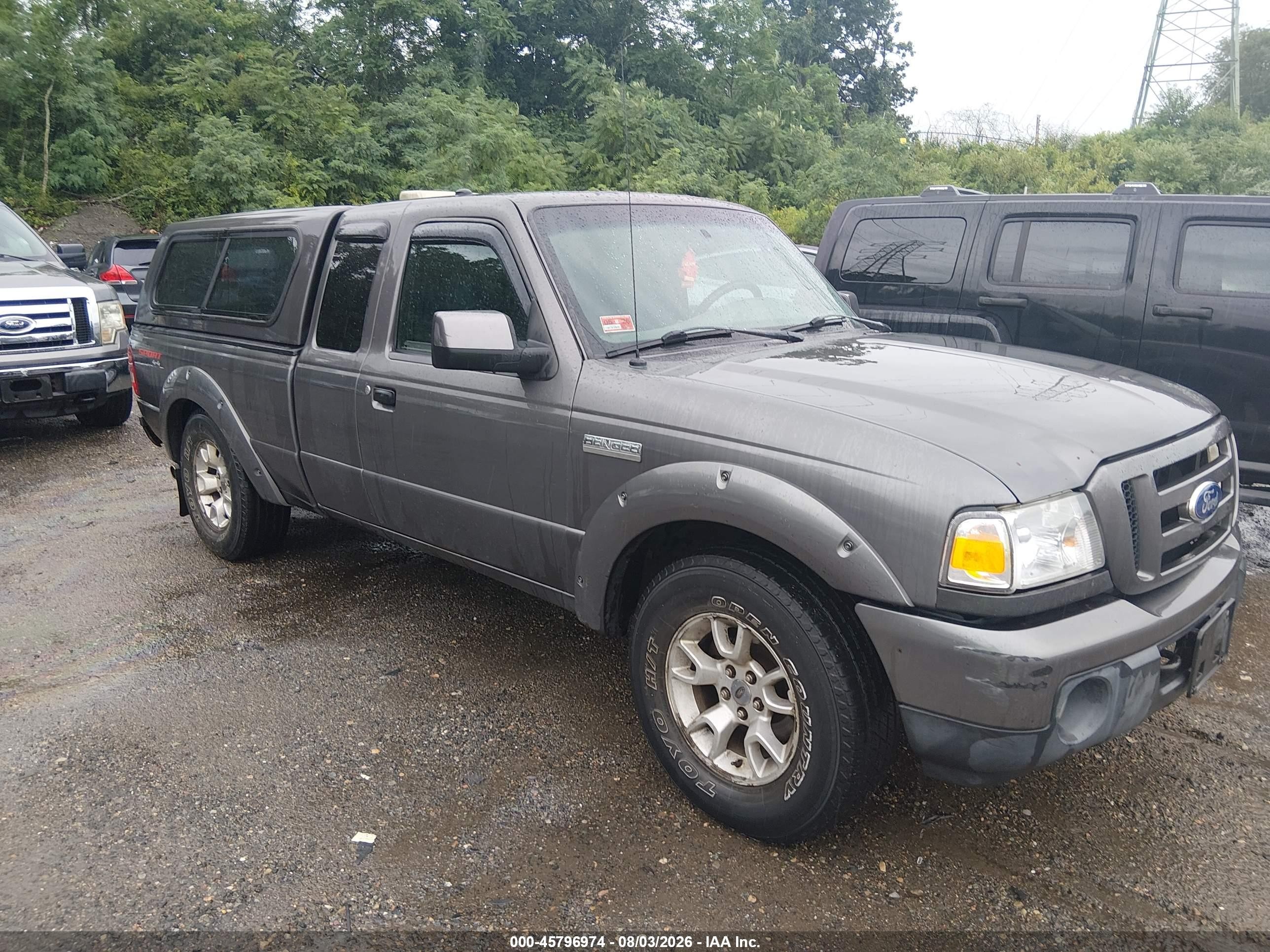 2010 Ford Ranger Sport/xlt Gray vin: 1FTLR4FE5APA29533