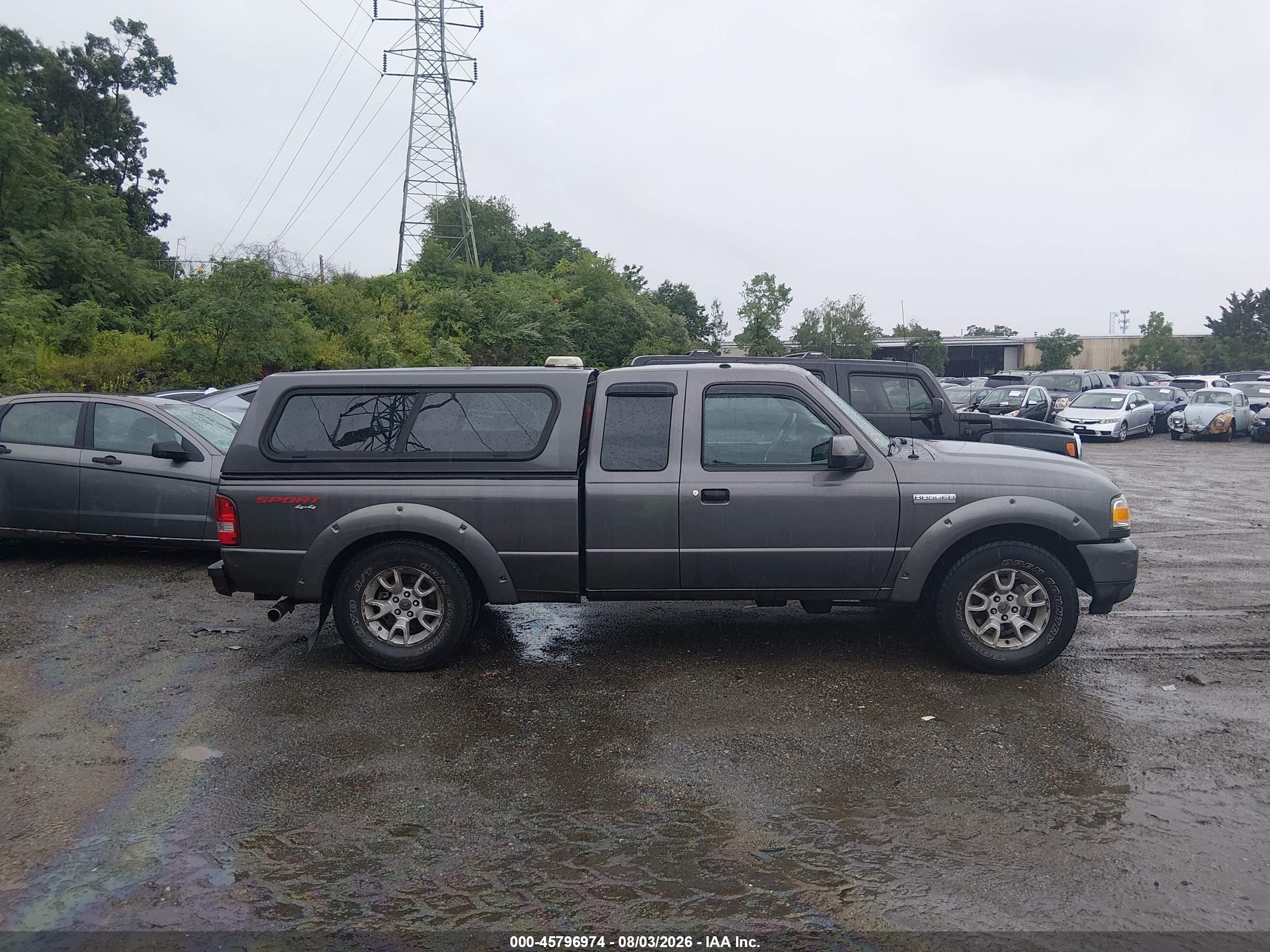 2010 Ford Ranger Sport/xlt Gray vin: 1FTLR4FE5APA29533