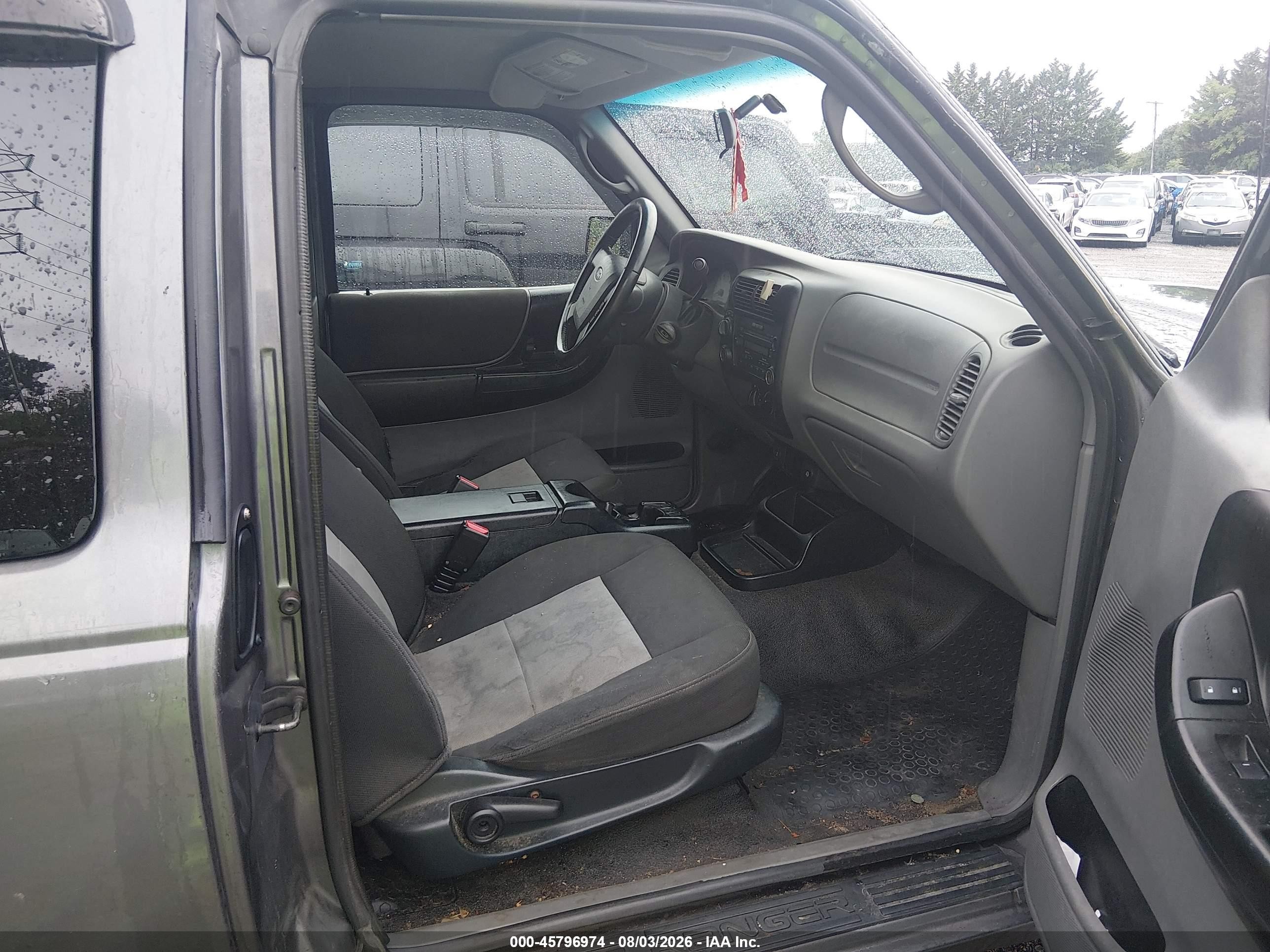 2010 Ford Ranger Sport/xlt Gray vin: 1FTLR4FE5APA29533