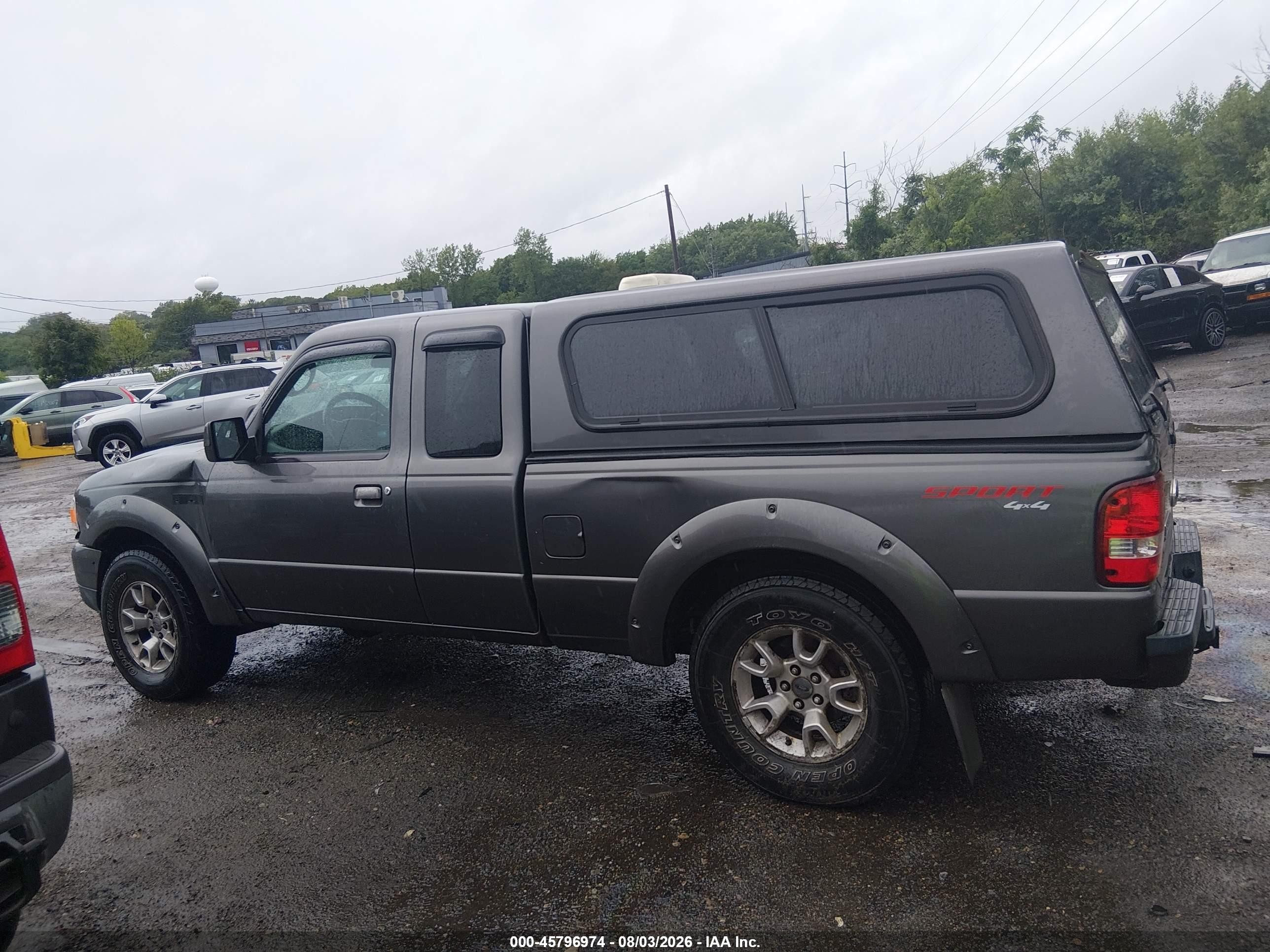 2010 Ford Ranger Sport/xlt Gray vin: 1FTLR4FE5APA29533