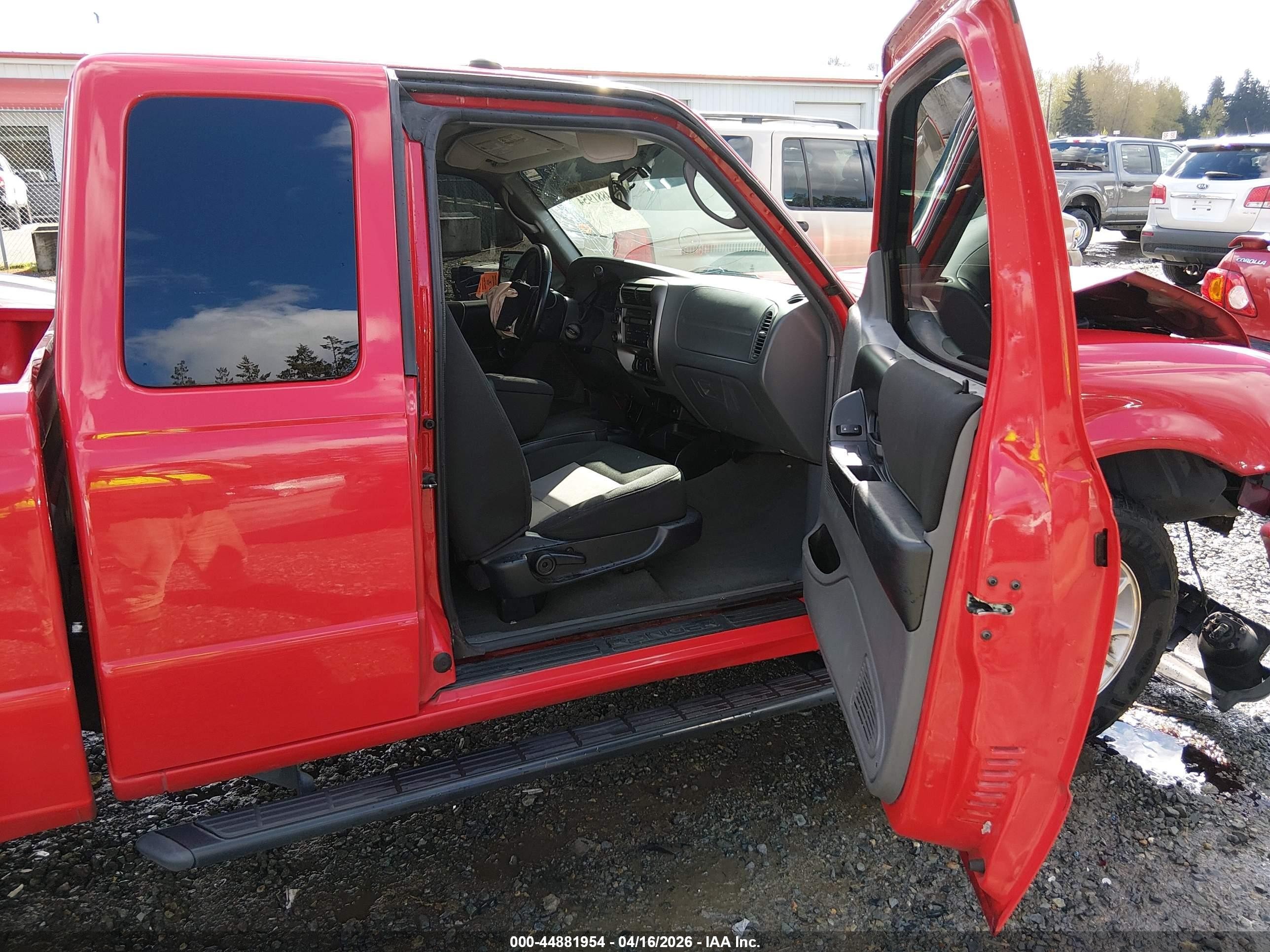 2010 Ford Ranger Sport/xlt Red vin: 1FTLR4FE5APA30732