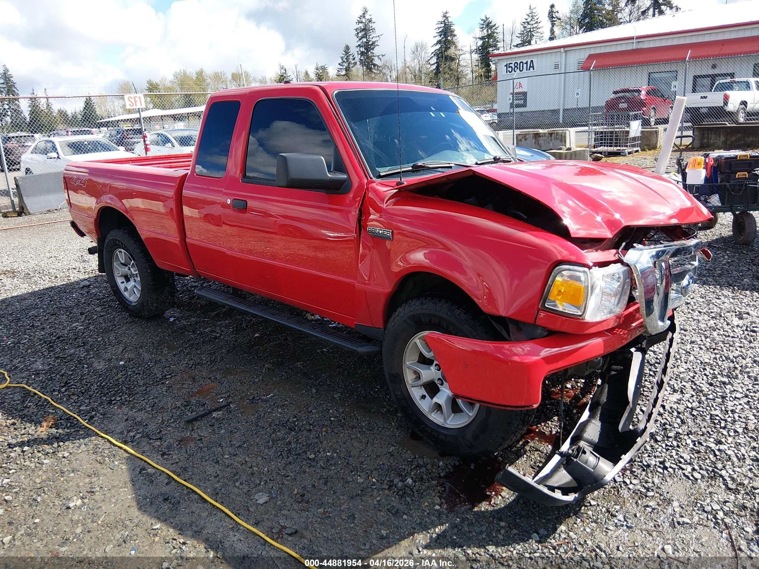 2010 Ford Ranger Sport/xlt Red vin: 1FTLR4FE5APA30732