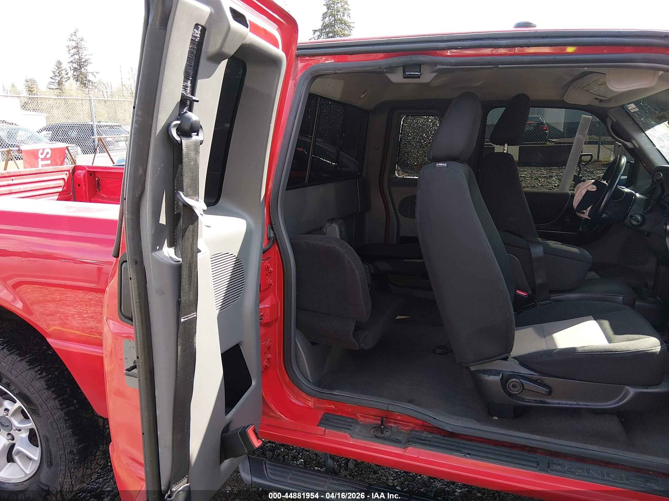 2010 Ford Ranger Sport/xlt Red vin: 1FTLR4FE5APA30732