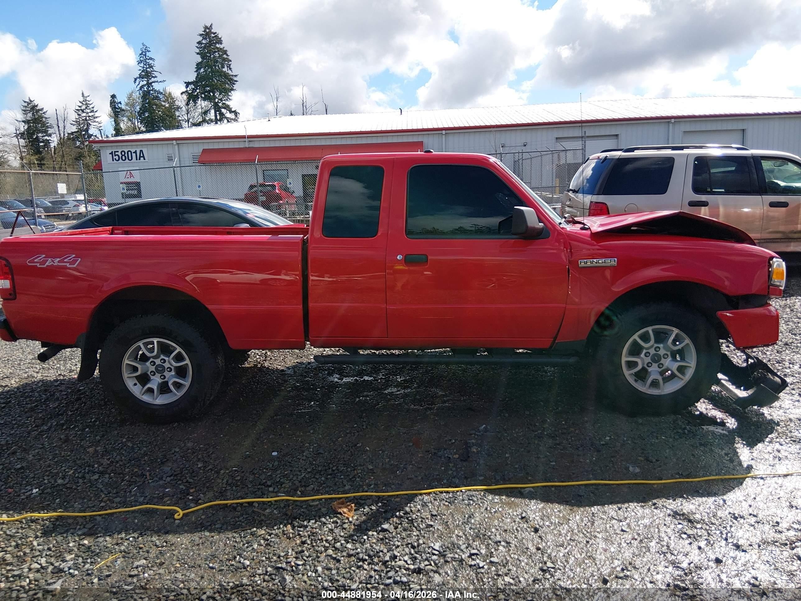 2010 Ford Ranger Sport/xlt Red vin: 1FTLR4FE5APA30732