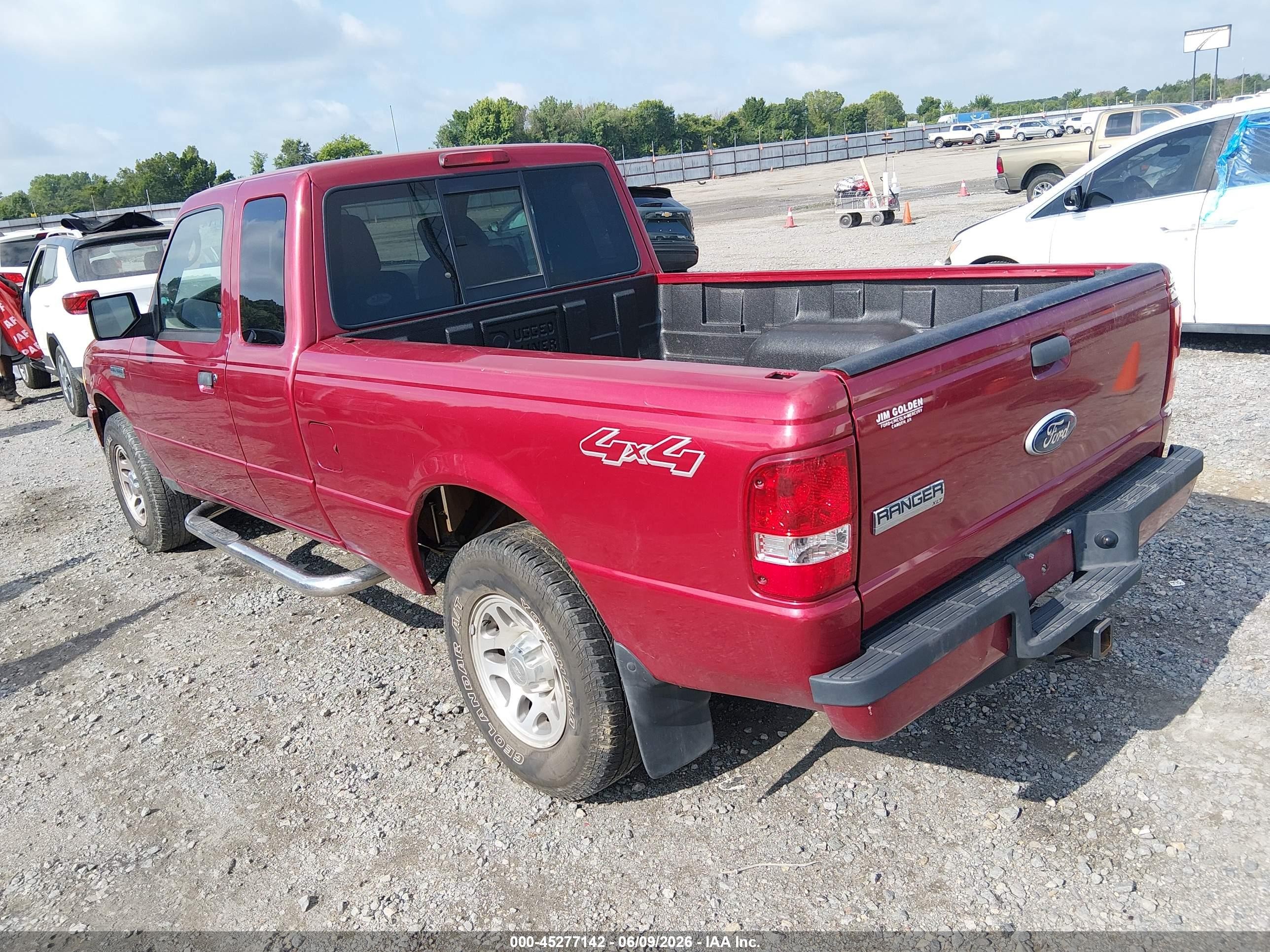 2010 Ford Ranger Sport/xlt Темно-бордовый vin: 1FTLR4FE5APA71085