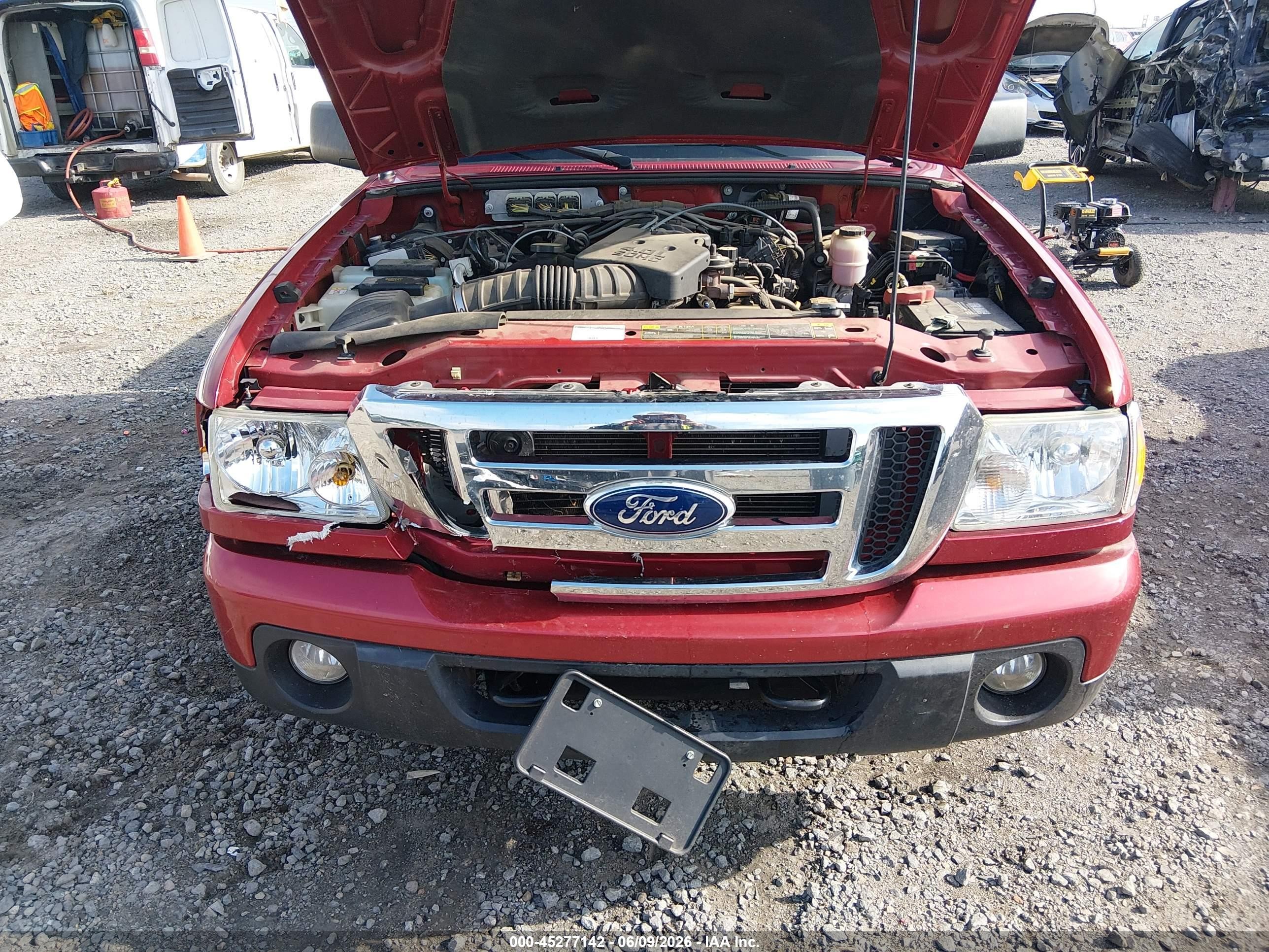 2010 Ford Ranger Sport/xlt Темно-бордовый vin: 1FTLR4FE5APA71085