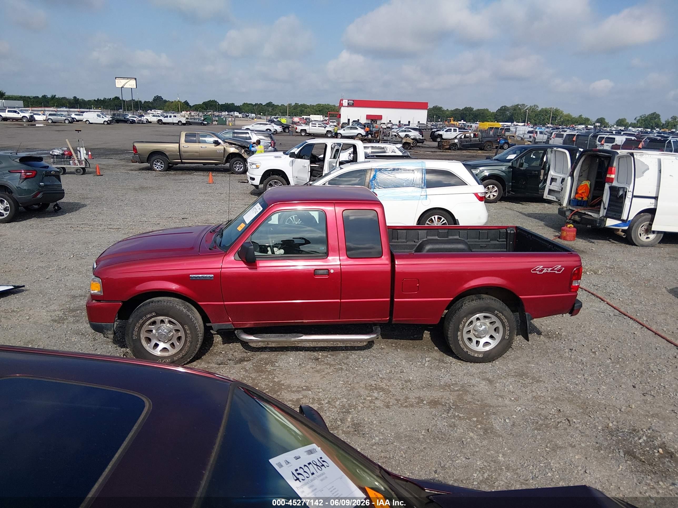 2010 Ford Ranger Sport/xlt Темно-бордовый vin: 1FTLR4FE5APA71085