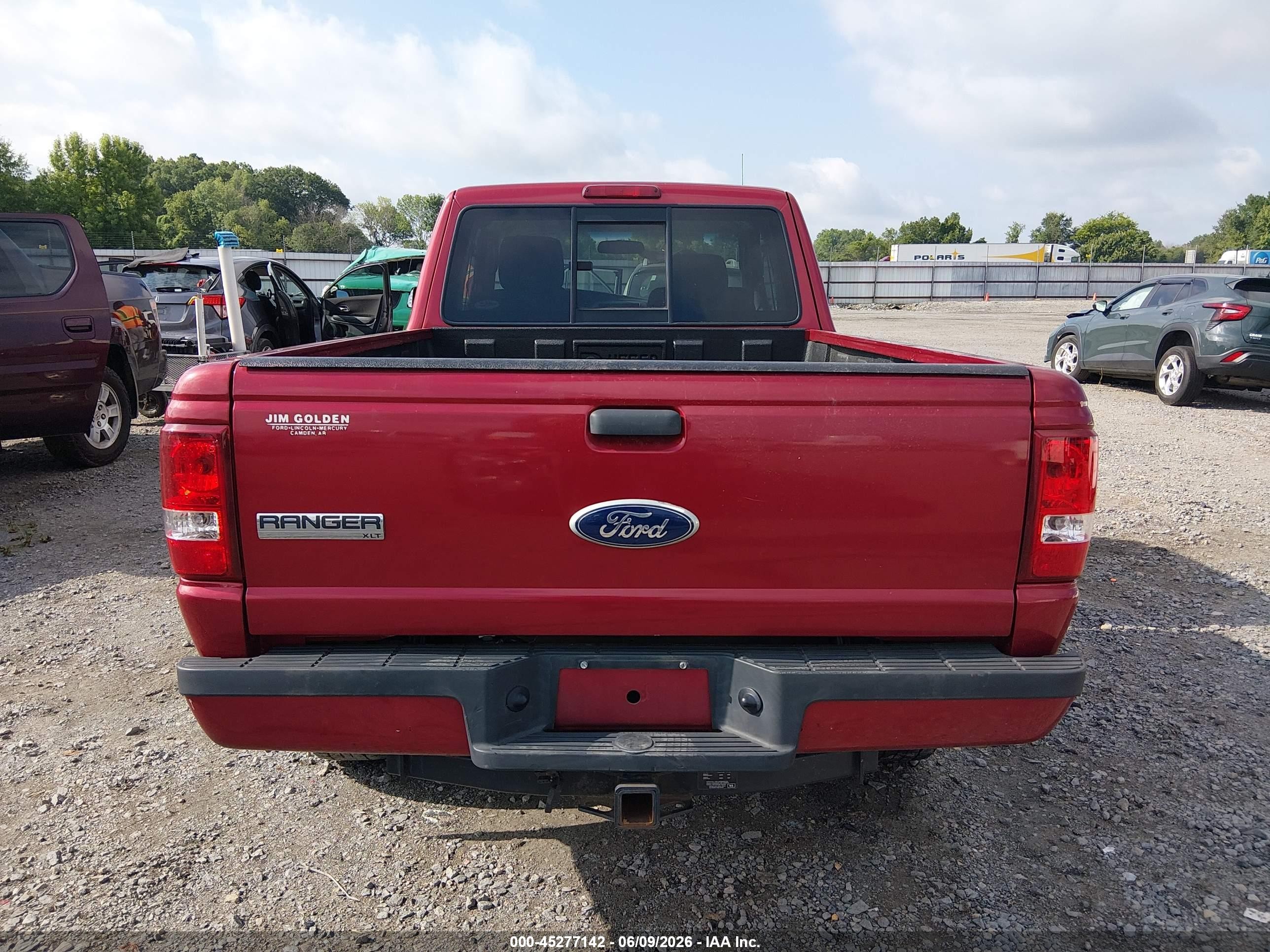 2010 Ford Ranger Sport/xlt Темно-бордовый vin: 1FTLR4FE5APA71085