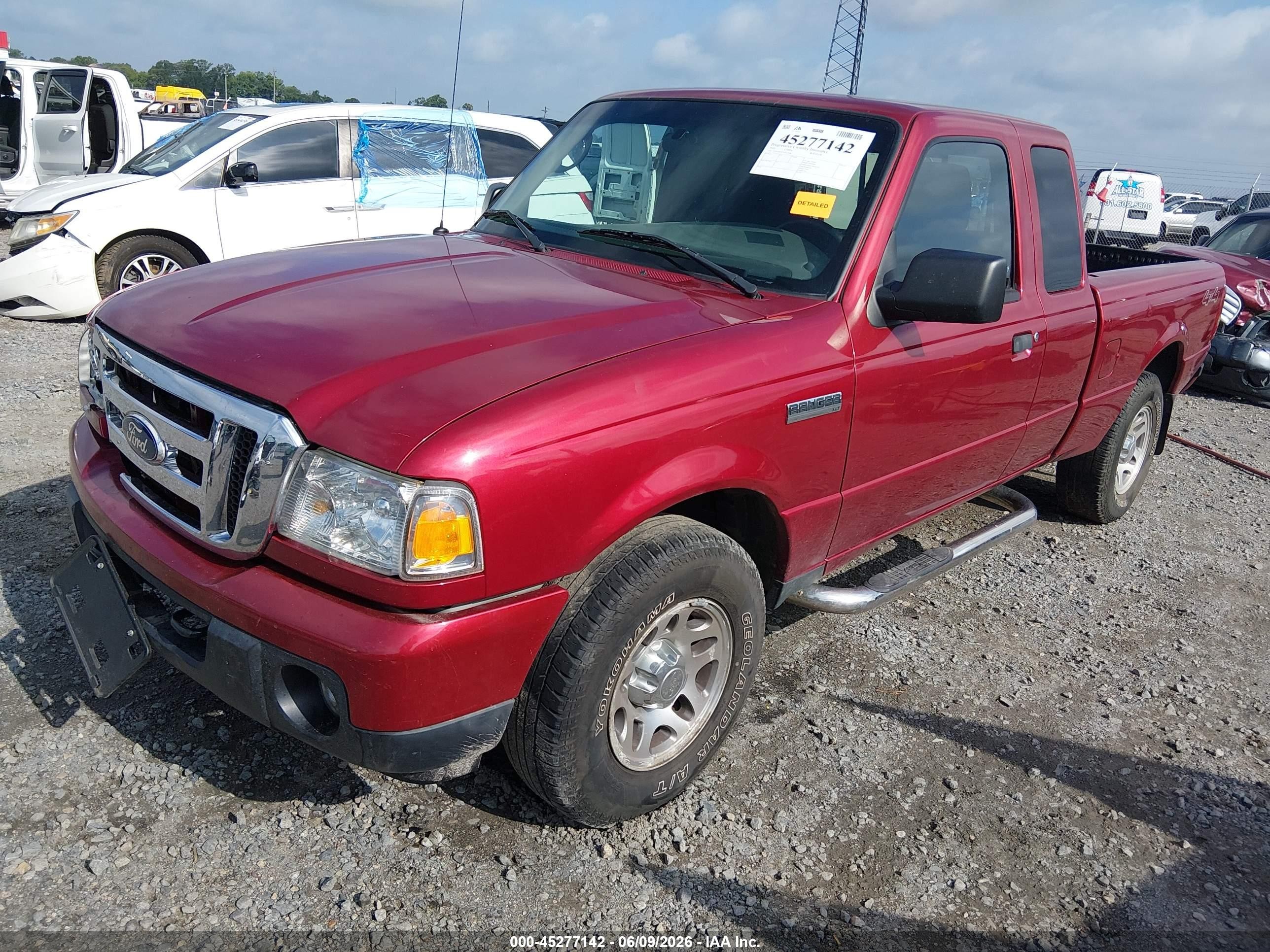 2010 Ford Ranger Sport/xlt Темно-бордовый vin: 1FTLR4FE5APA71085