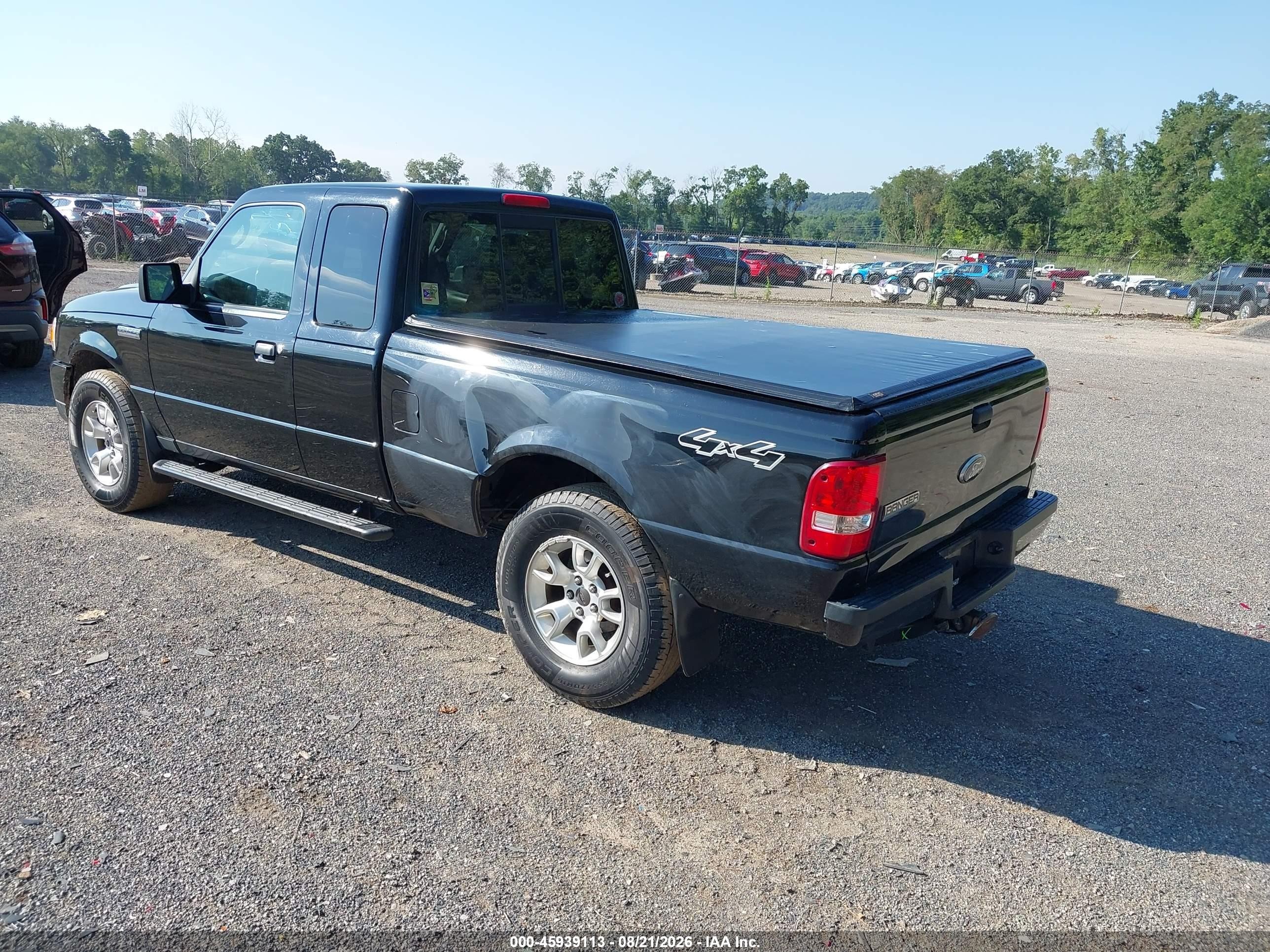 2011 Ford Ranger Xlt Black vin: 1FTLR4FE5BPA01961