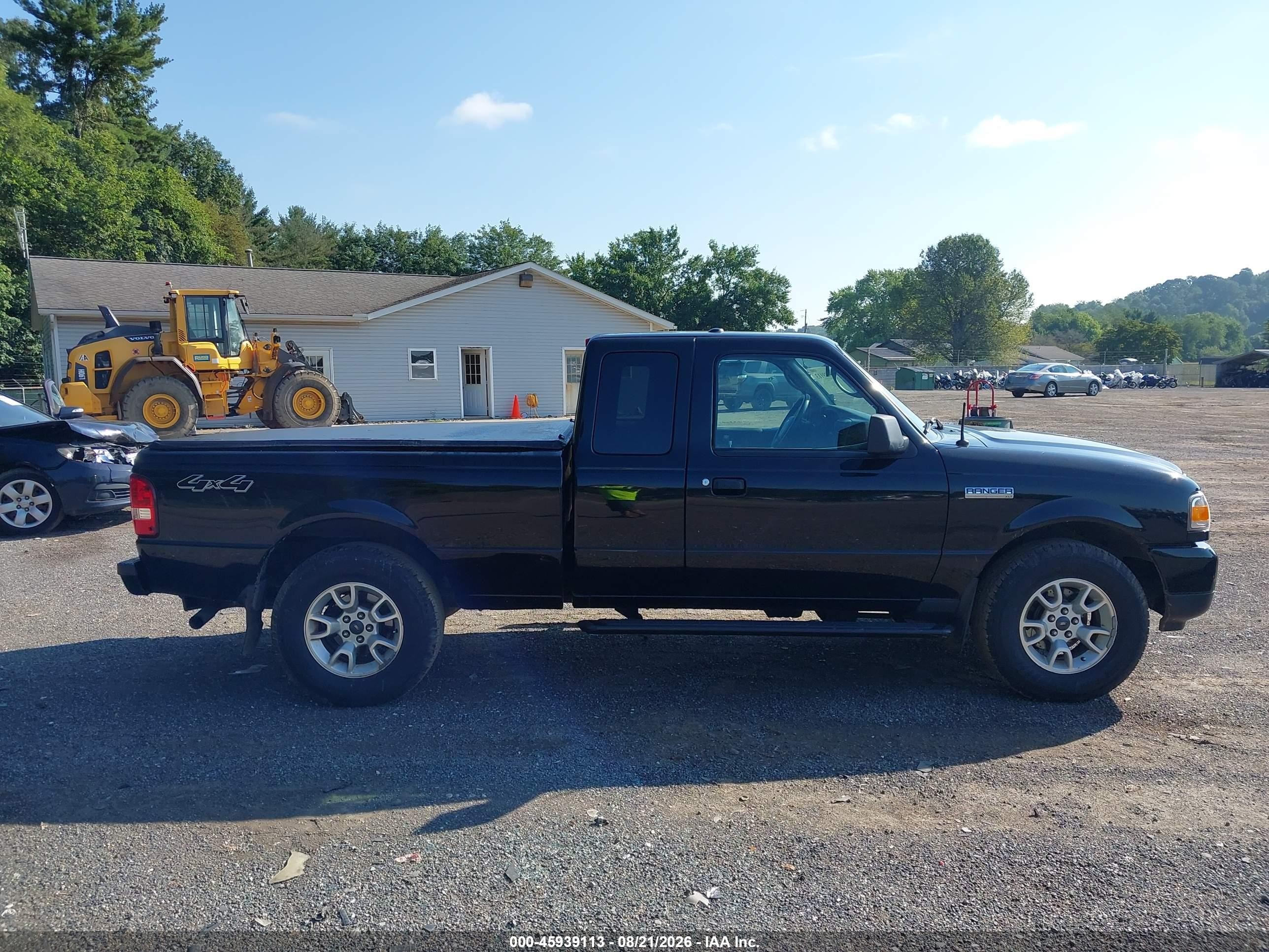 2011 Ford Ranger Xlt Black vin: 1FTLR4FE5BPA01961