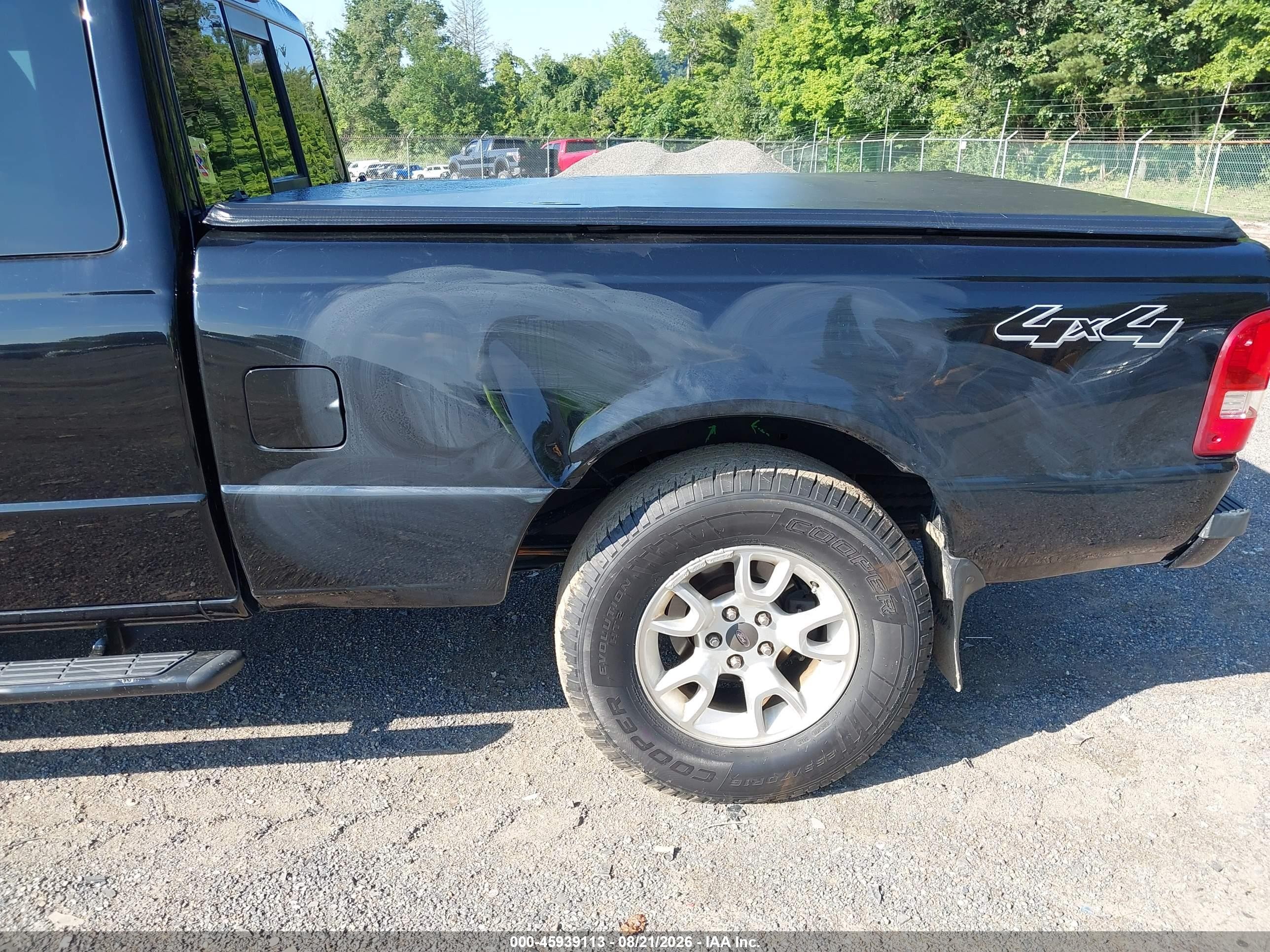 2011 Ford Ranger Xlt Black vin: 1FTLR4FE5BPA01961
