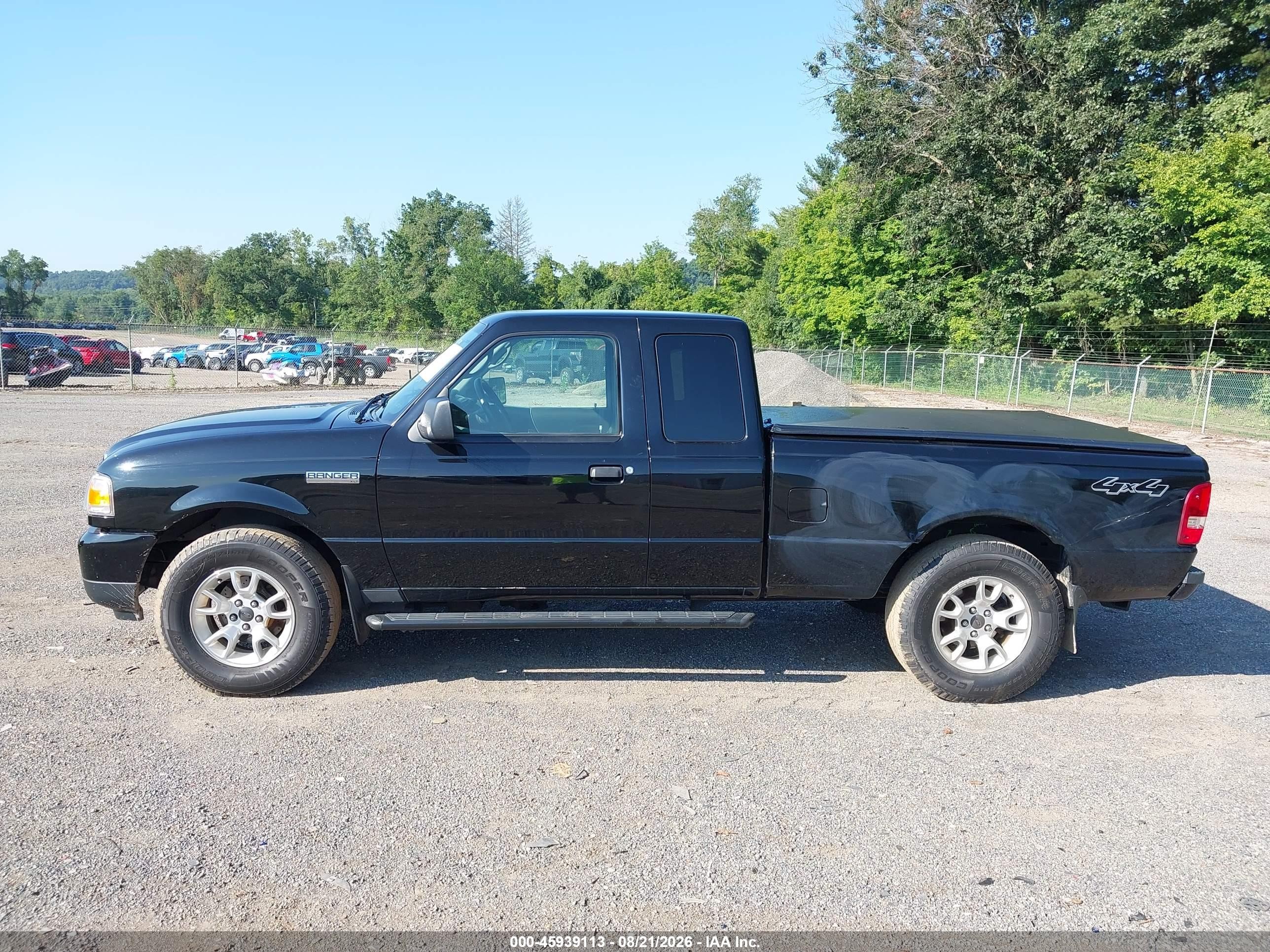 2011 Ford Ranger Xlt Black vin: 1FTLR4FE5BPA01961