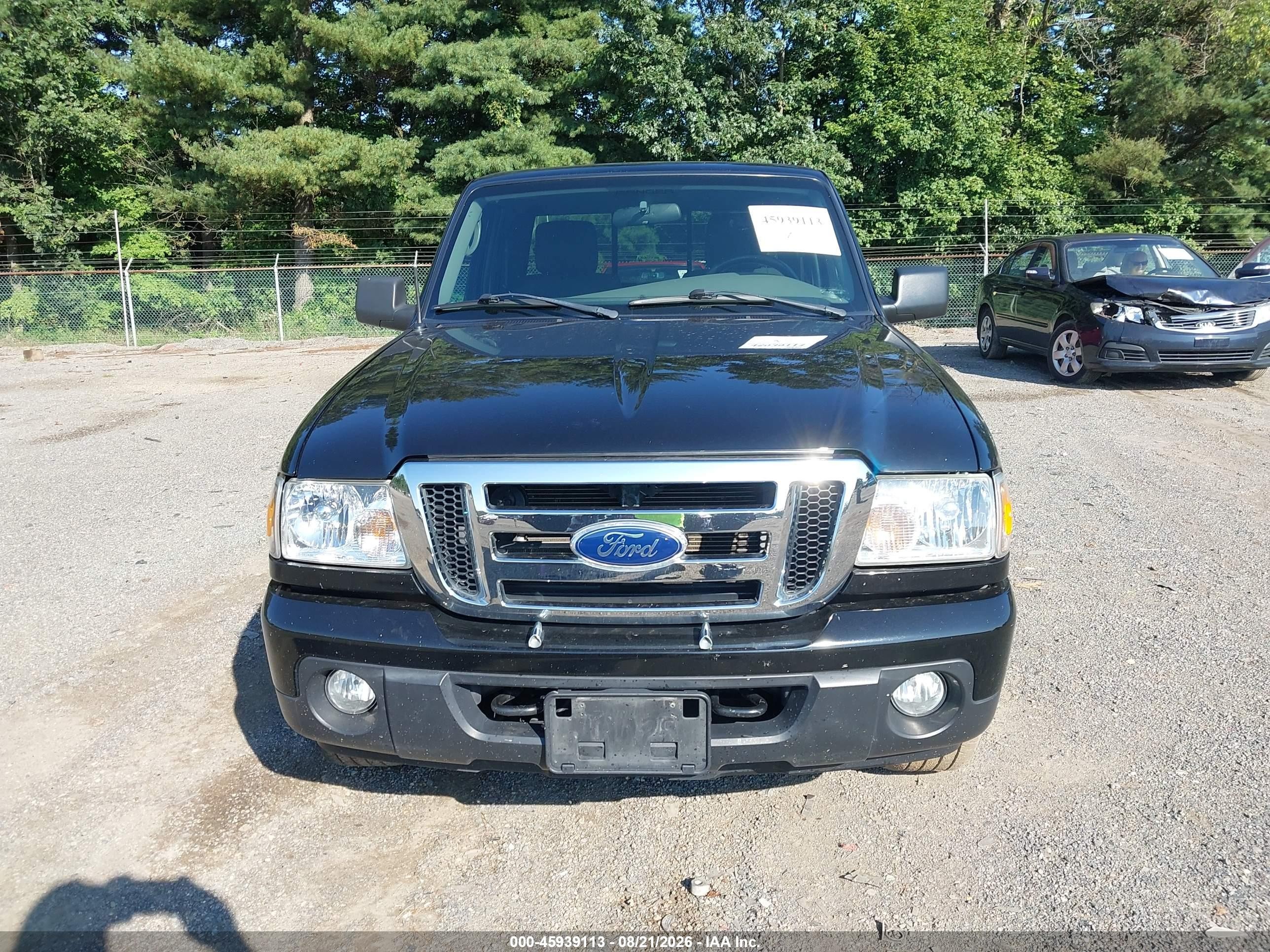 2011 Ford Ranger Xlt Black vin: 1FTLR4FE5BPA01961