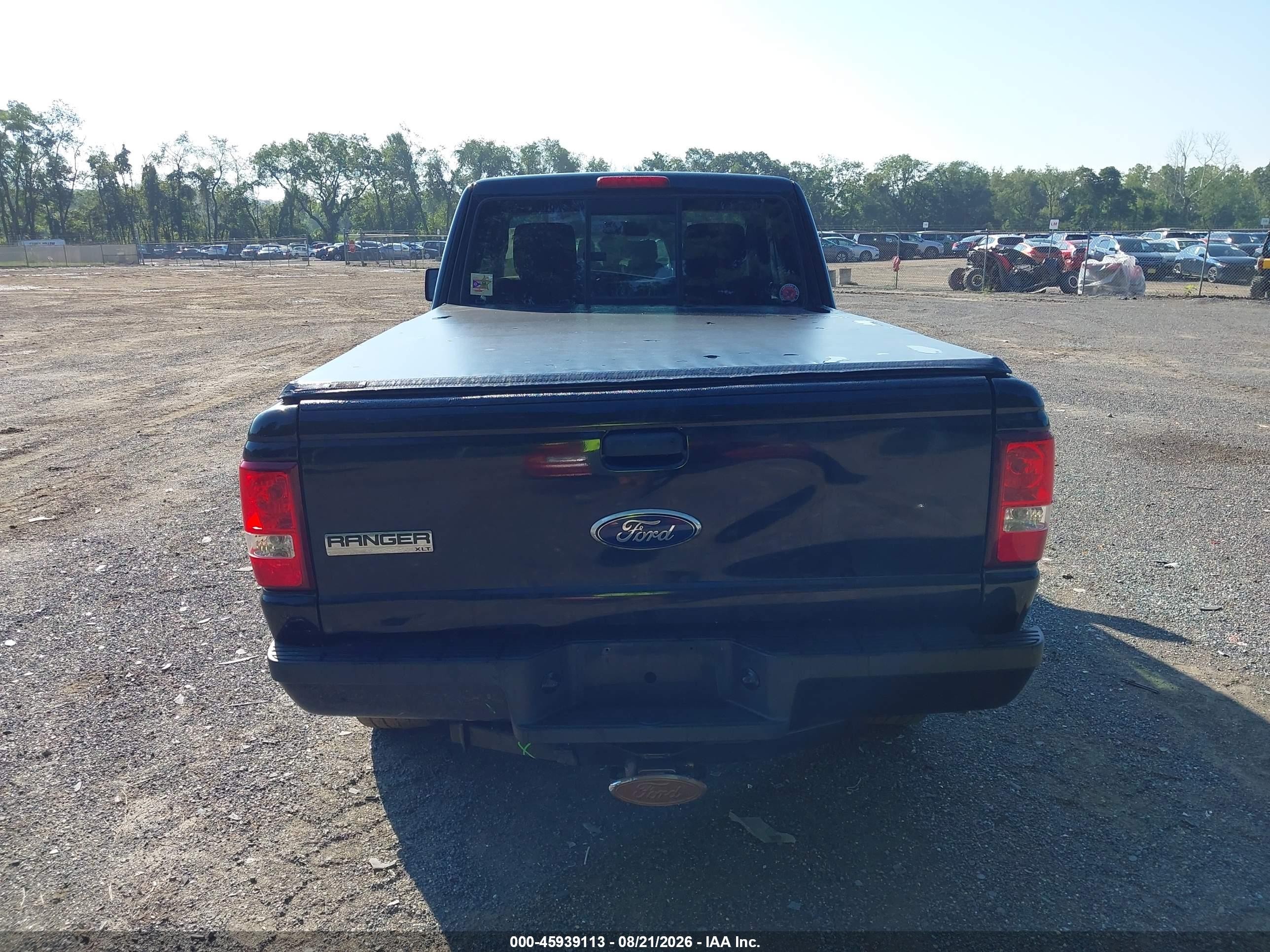 2011 Ford Ranger Xlt Black vin: 1FTLR4FE5BPA01961