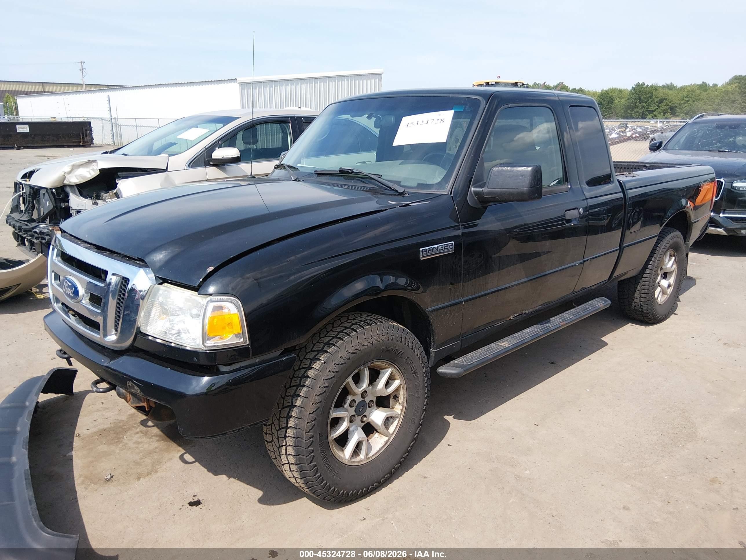 2011 Ford Ranger Xlt Black vin: 1FTLR4FE5BPA13723