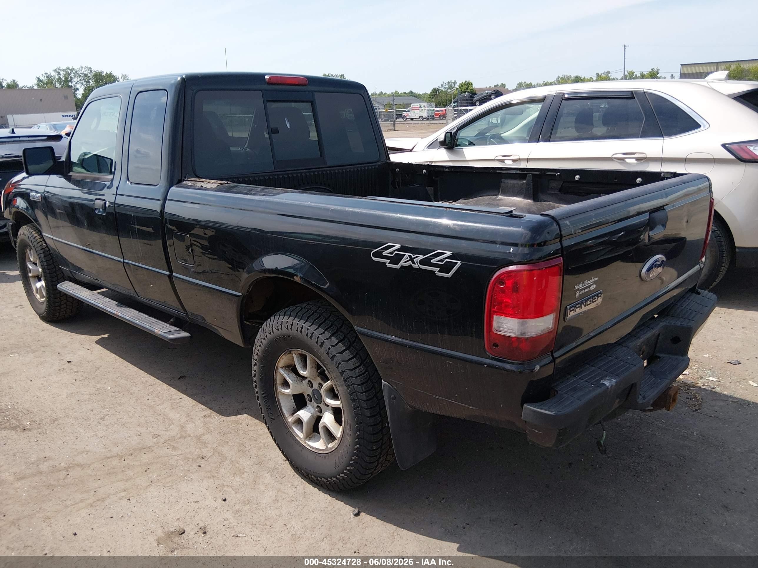 2011 Ford Ranger Xlt Black vin: 1FTLR4FE5BPA13723