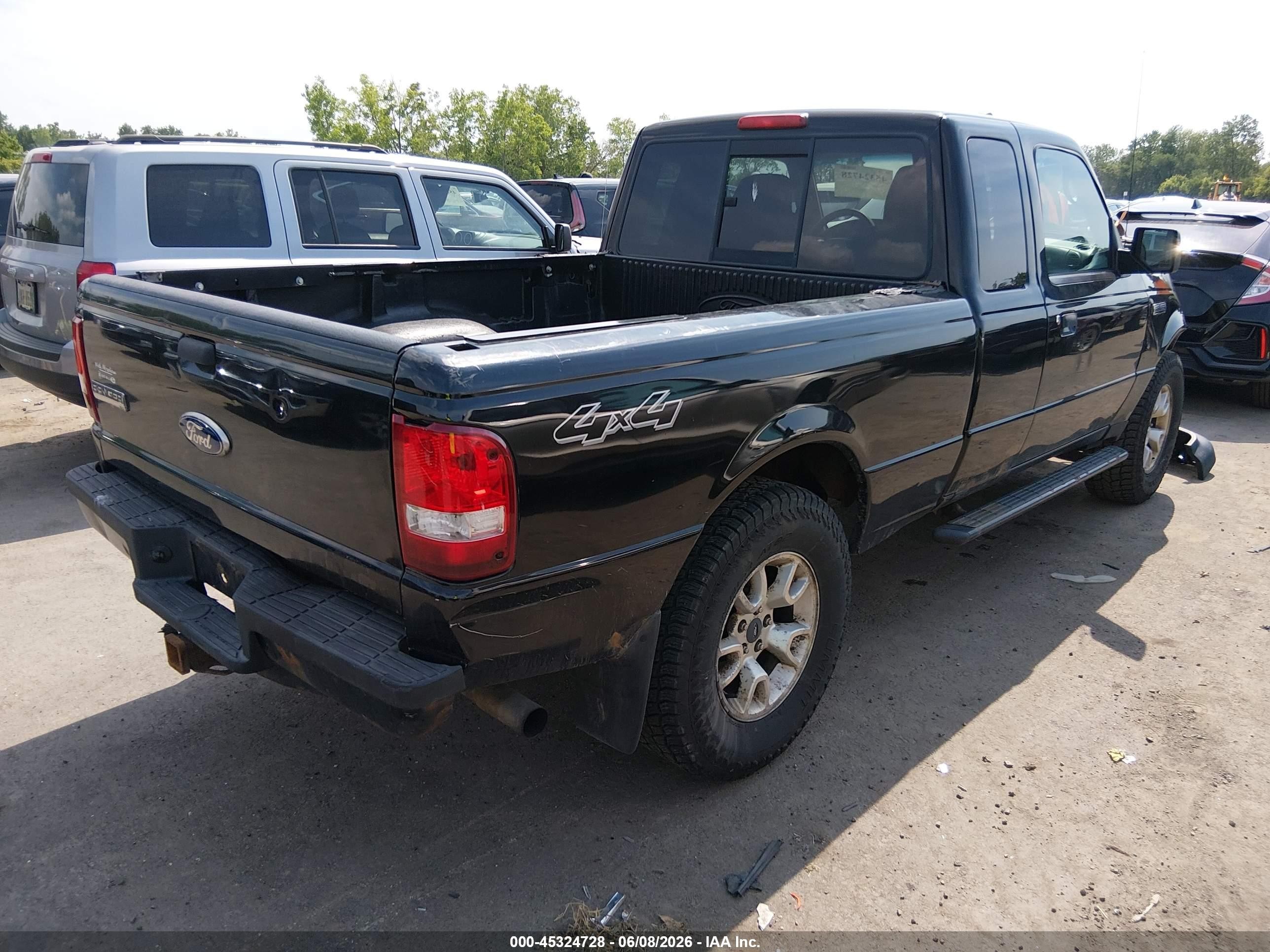 2011 Ford Ranger Xlt Black vin: 1FTLR4FE5BPA13723