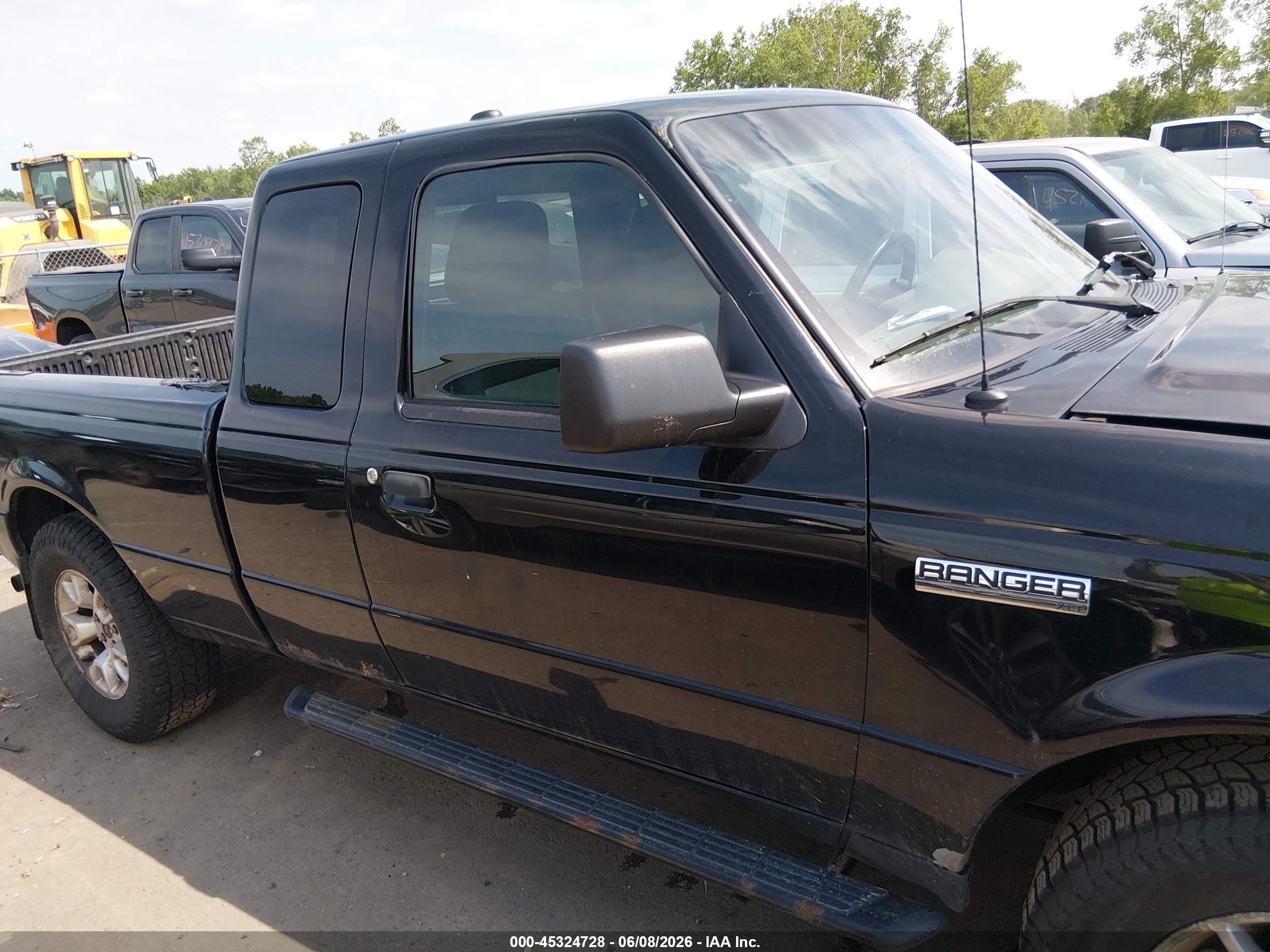 2011 Ford Ranger Xlt Black vin: 1FTLR4FE5BPA13723