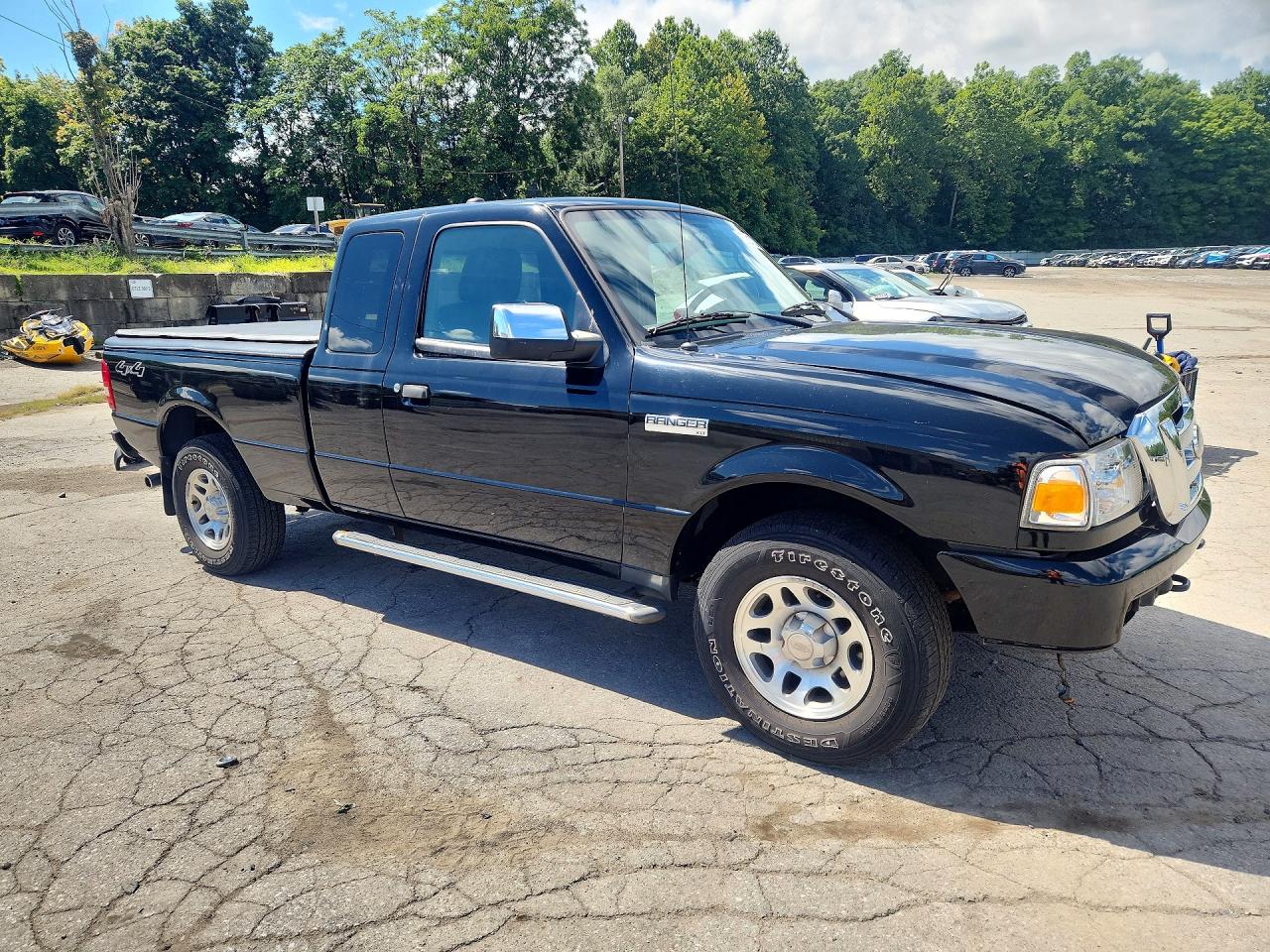 2011 Ford Ranger Super Cab Черный vin: 1FTLR4FE5BPA20137