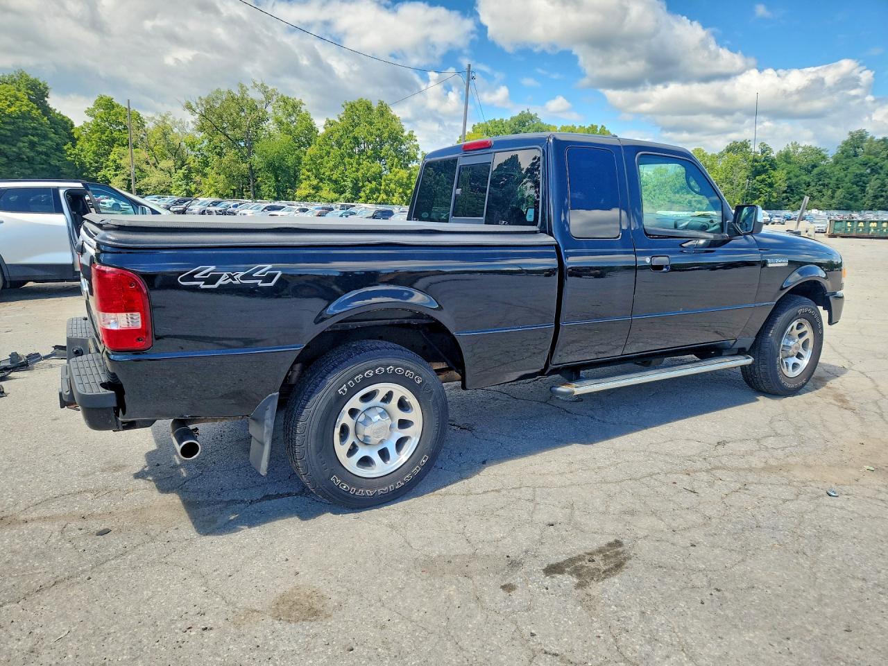 2011 Ford Ranger Super Cab Черный vin: 1FTLR4FE5BPA20137