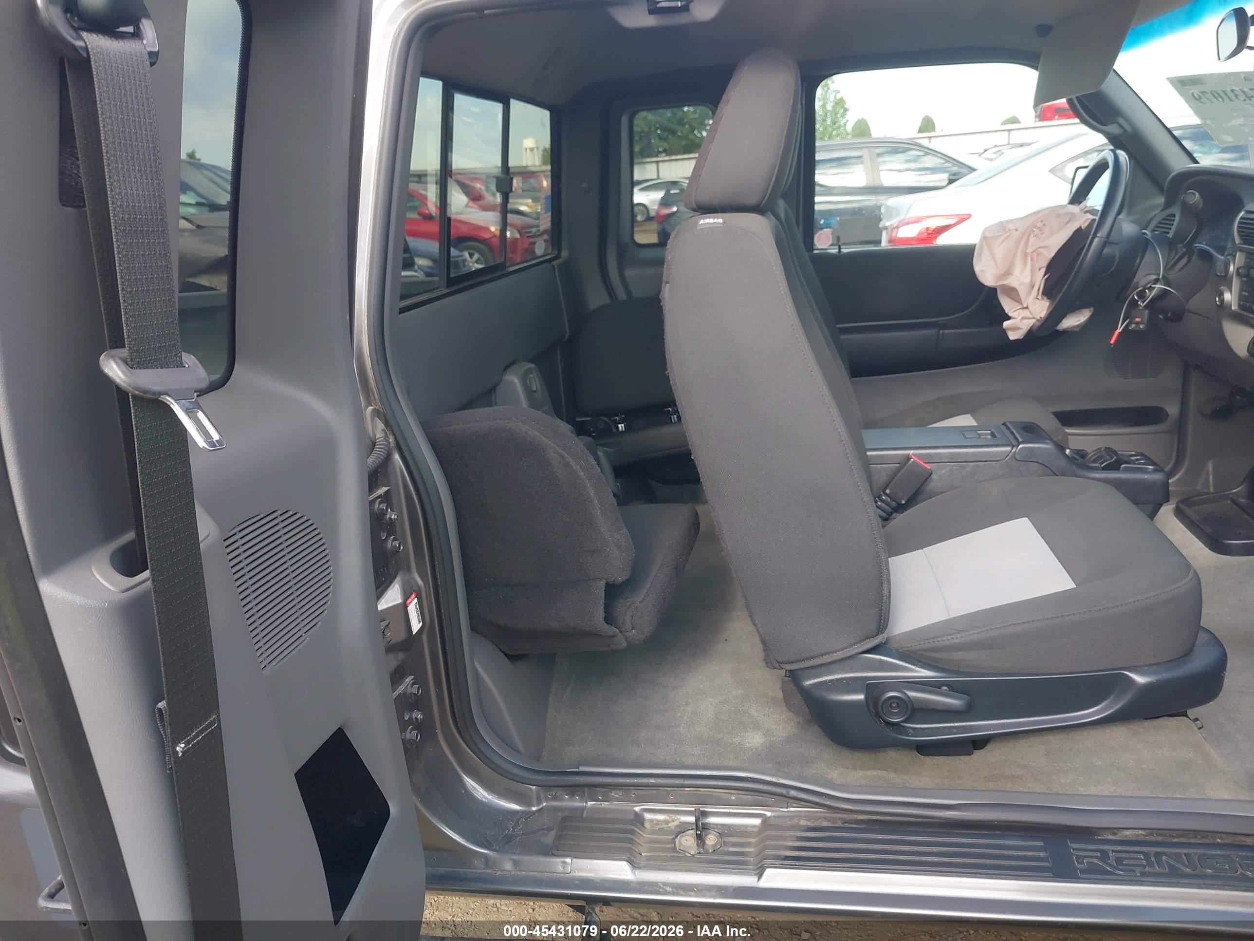 2011 Ford Ranger Sport/xlt Gray vin: 1FTLR4FE5BPA38136
