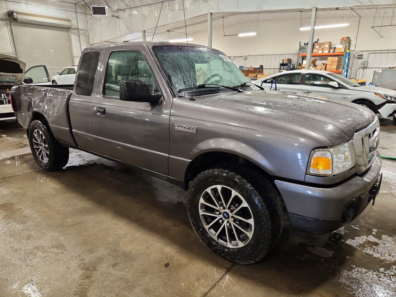 2011 Ford Ranger Super Cab Gray vin: 1FTLR4FE5BPA99776