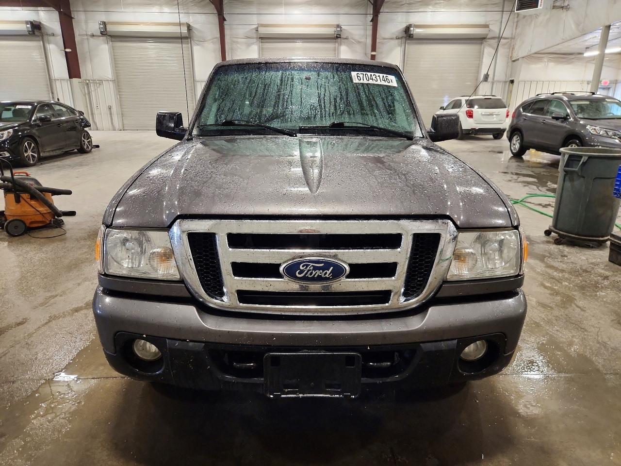 2011 Ford Ranger Super Cab Gray vin: 1FTLR4FE5BPA99776