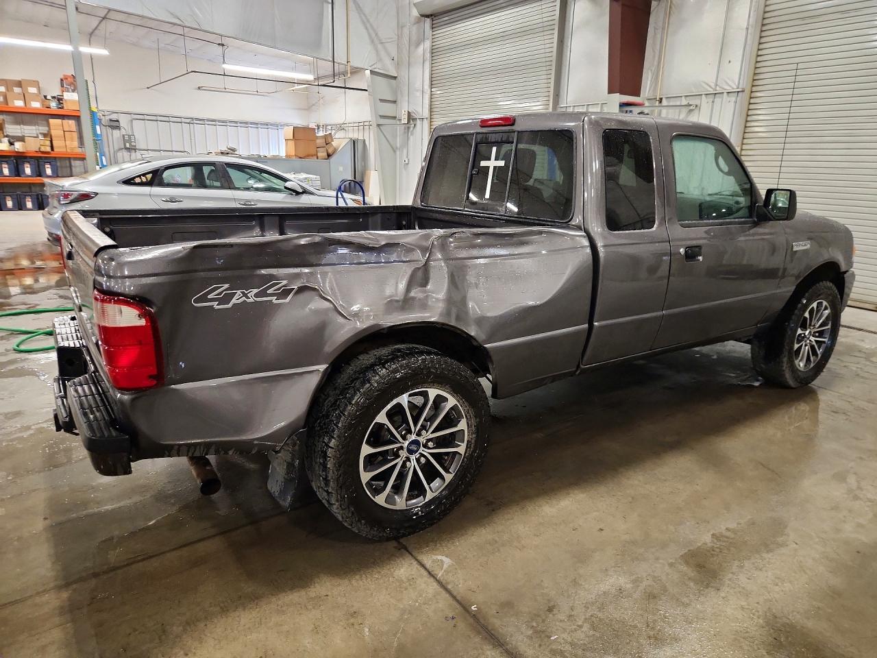 2011 Ford Ranger Super Cab Gray vin: 1FTLR4FE5BPA99776