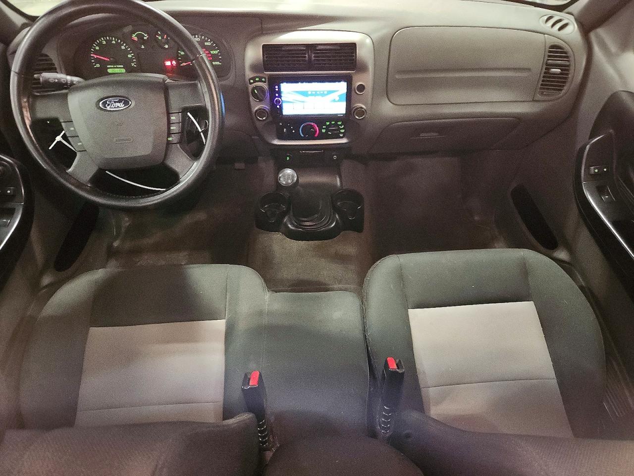 2011 Ford Ranger Super Cab Gray vin: 1FTLR4FE5BPA99776