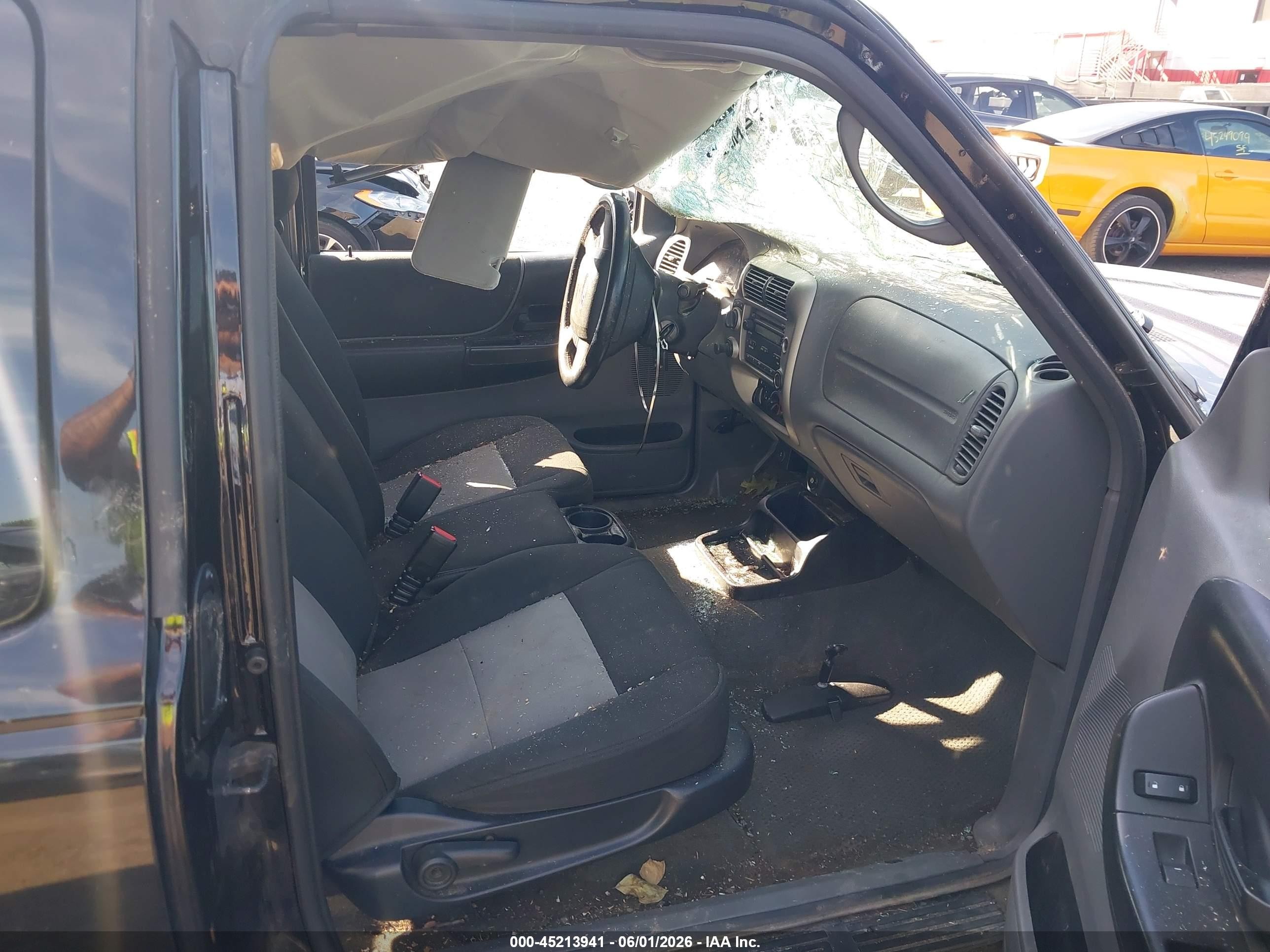 2011 Ford Ranger Xlt Black vin: 1FTLR4FE5BPB04054