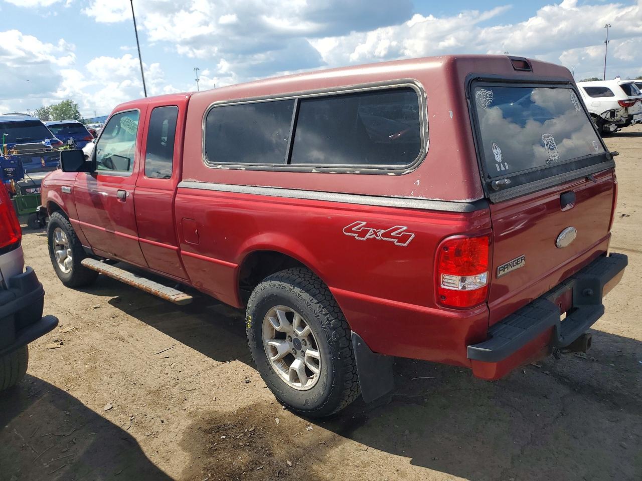 2011 Ford Ranger Super Cab Red vin: 1FTLR4FE5BPB04748