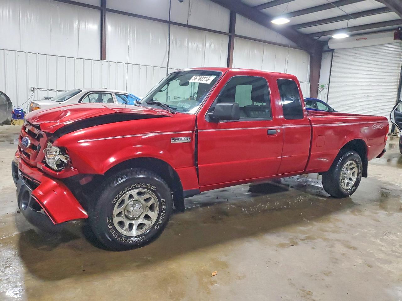 2010 Ford Ranger Super Cab Красный vin: 1FTLR4FE6APA03135