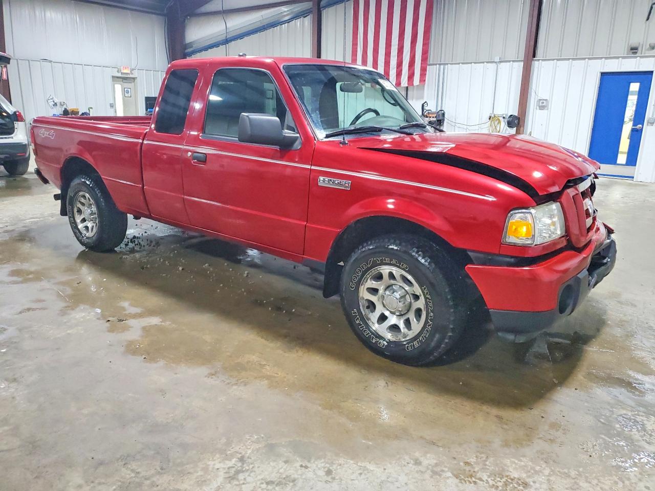 2010 Ford Ranger Super Cab Красный vin: 1FTLR4FE6APA03135