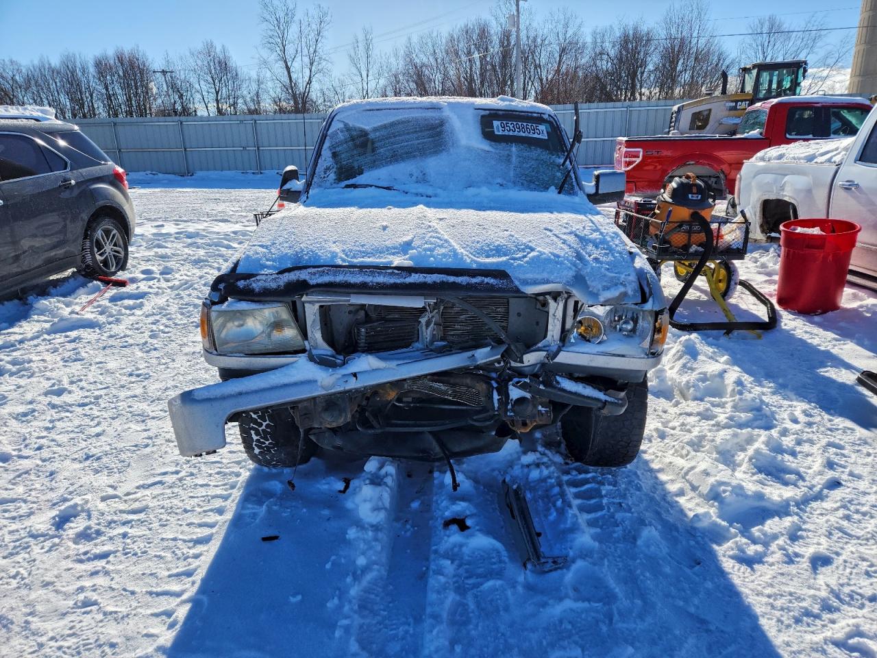 2010 Ford Ranger Super Cab Gray vin: 1FTLR4FE6APA70883
