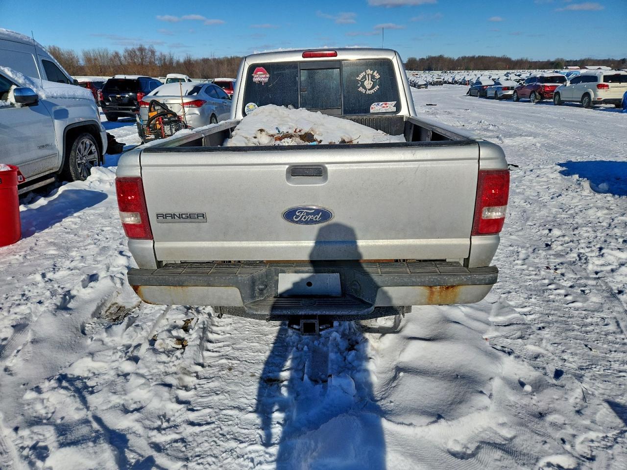 2010 Ford Ranger Super Cab Gray vin: 1FTLR4FE6APA70883