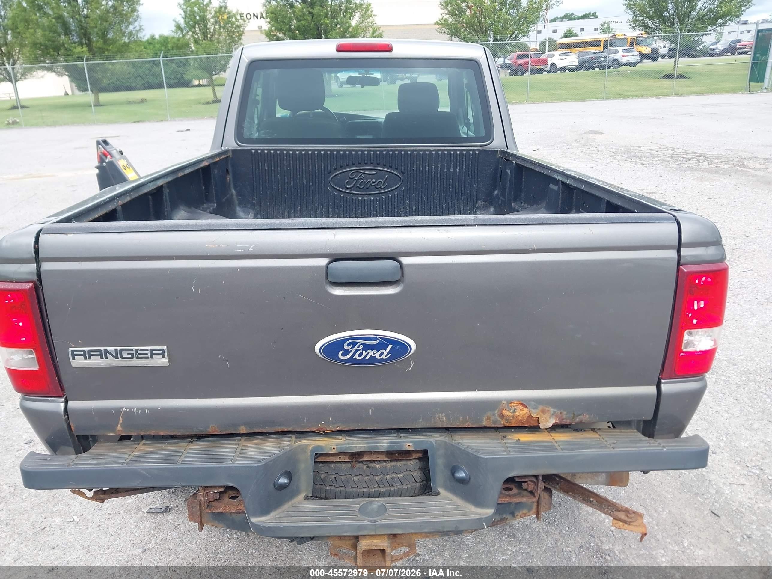2011 Ford Ranger Sport Gray vin: 1FTLR4FE6BPA32412