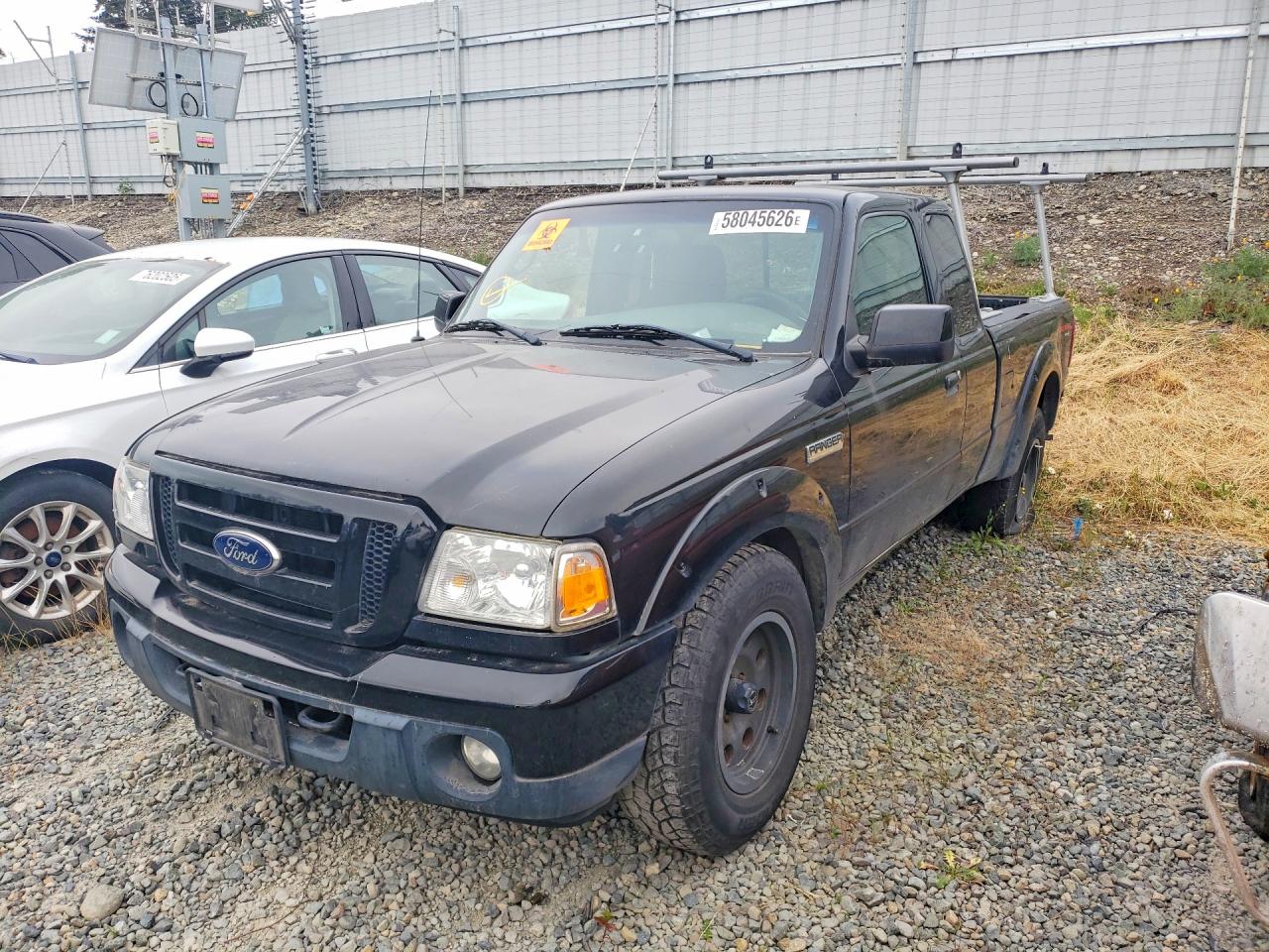 2011 Ford Ranger Super Cab Черный vin: 1FTLR4FE6BPA43653