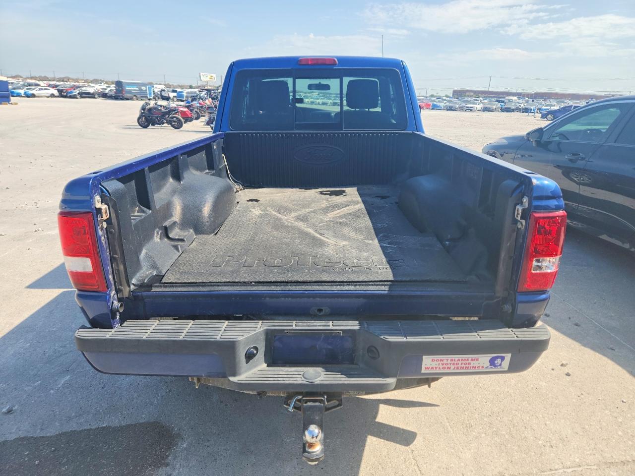 2011 Ford Ranger Super Cab Blue vin: 1FTLR4FE6BPA44656