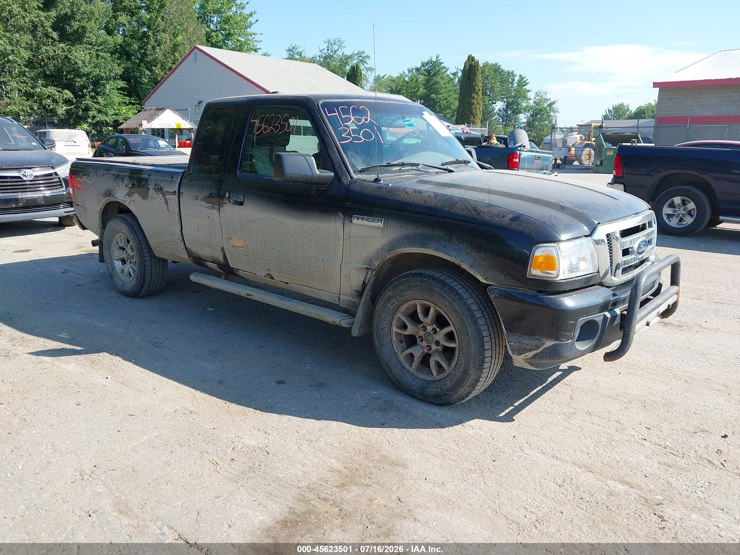 2011 Ford Ranger Xlt Черный vin: 1FTLR4FE6BPA60680