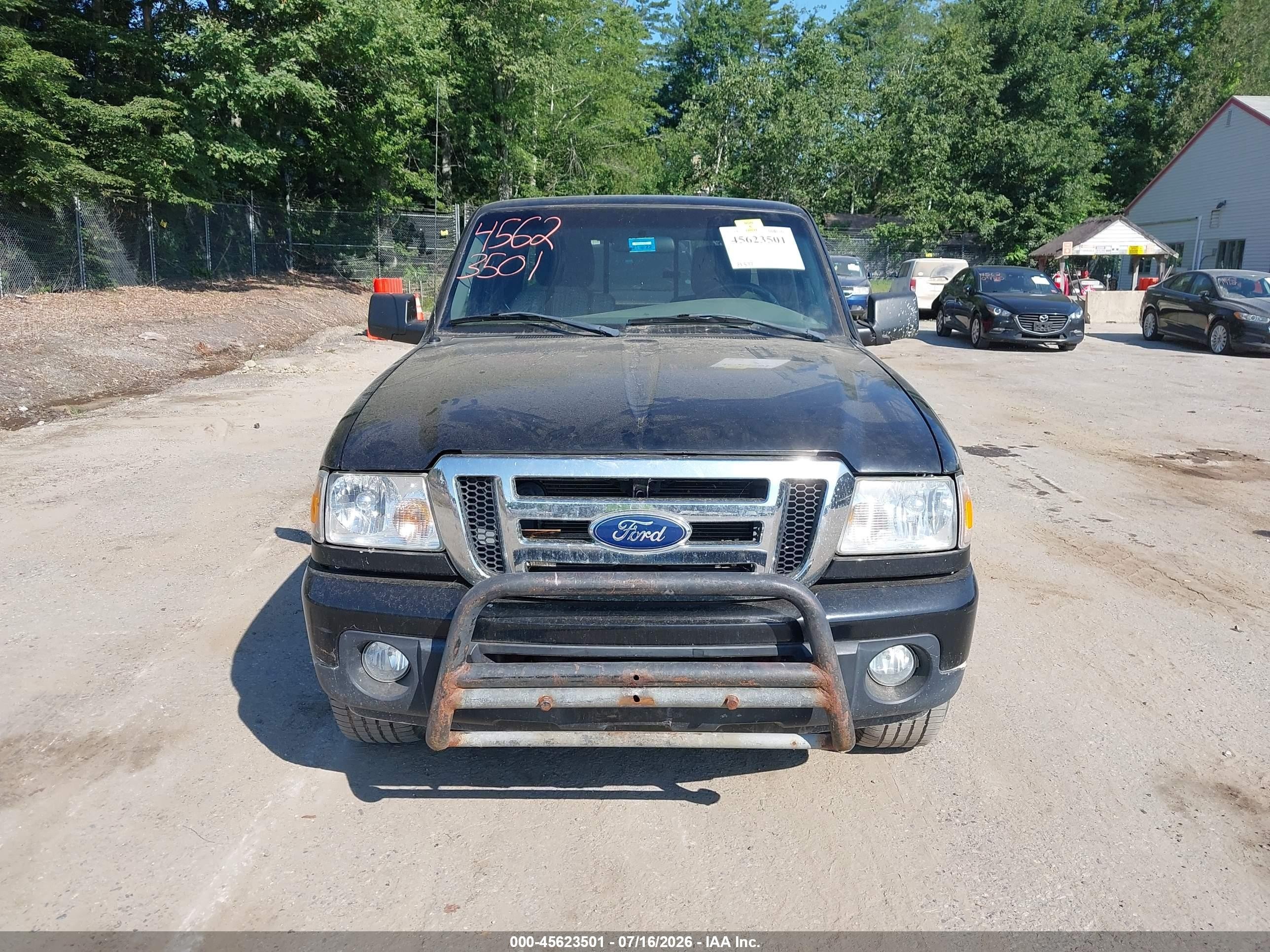 2011 Ford Ranger Xlt Black vin: 1FTLR4FE6BPA60680