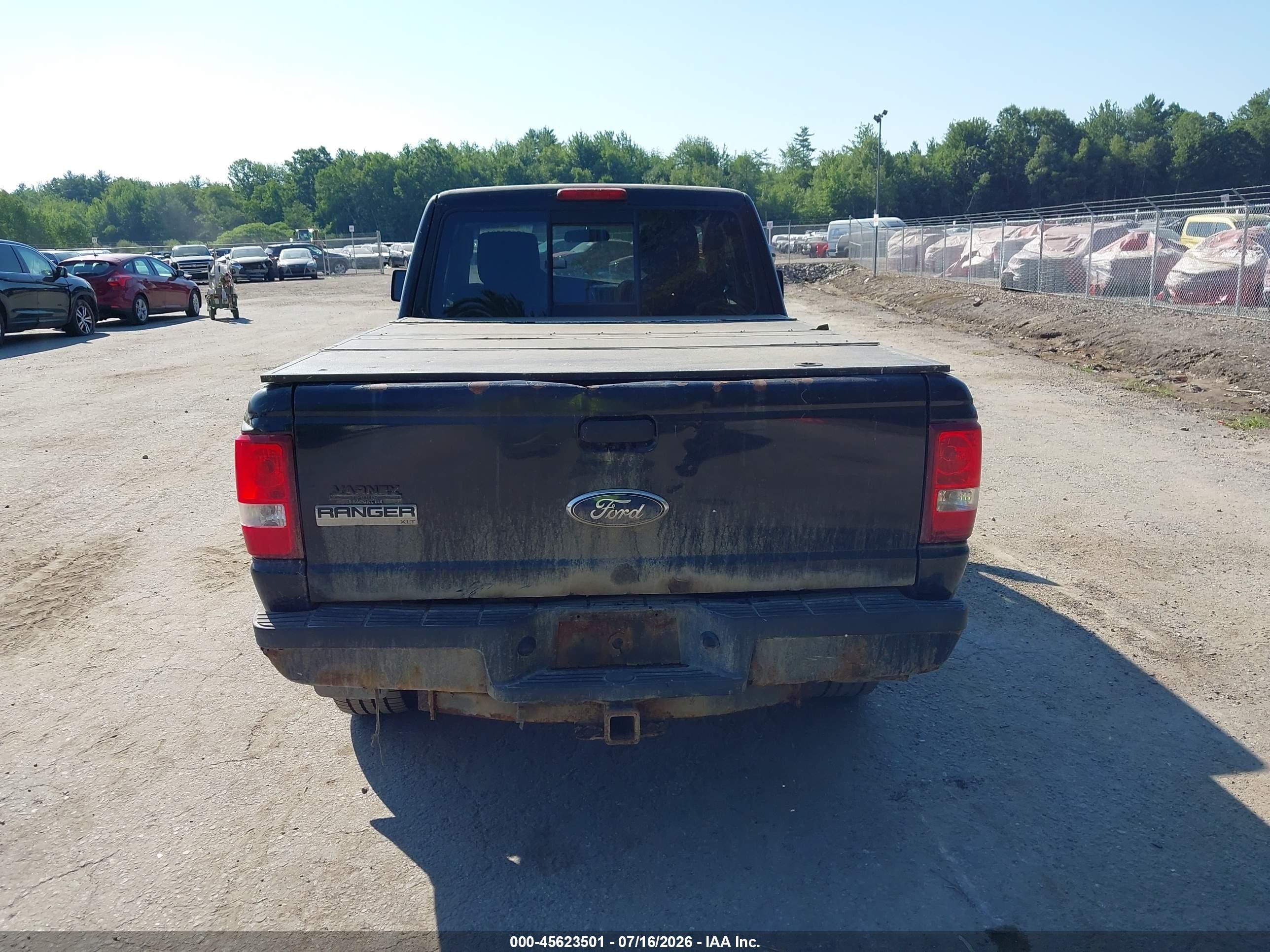 2011 Ford Ranger Xlt Black vin: 1FTLR4FE6BPA60680