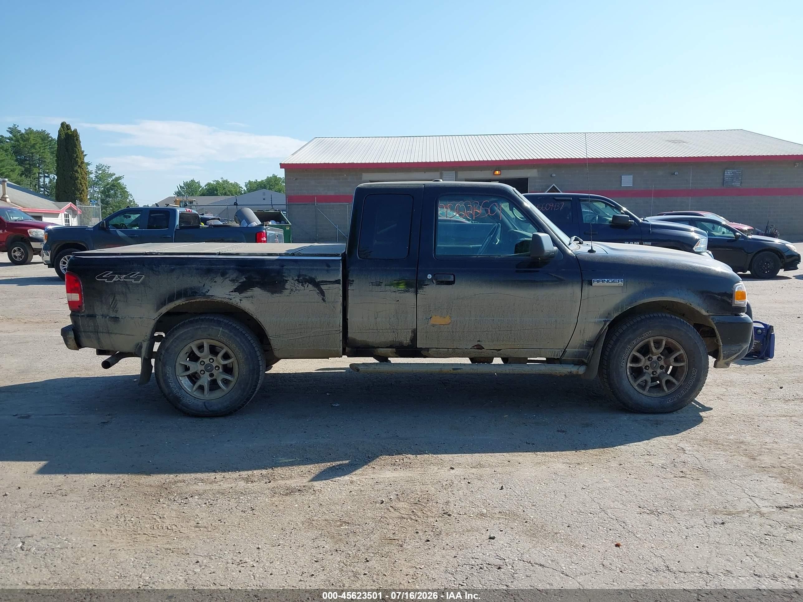 2011 Ford Ranger Xlt Black vin: 1FTLR4FE6BPA60680