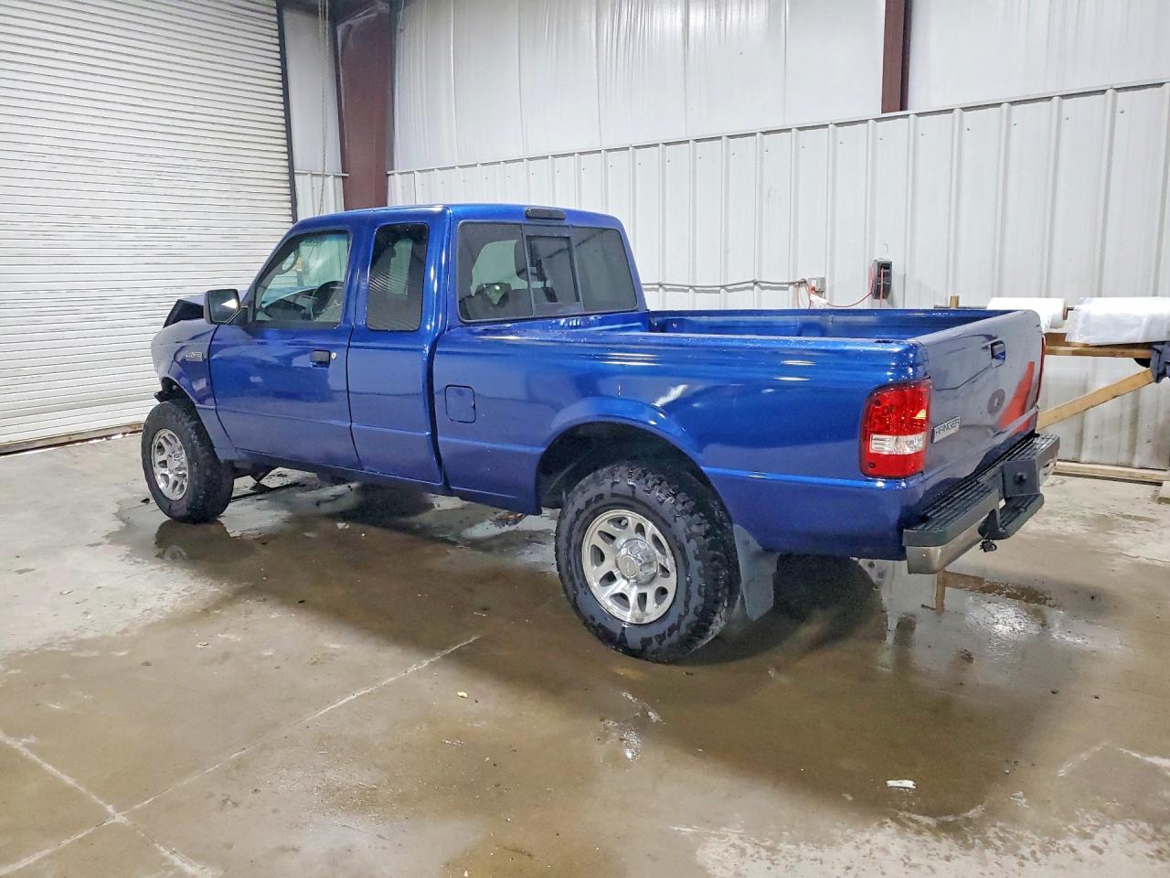 2010 Ford Ranger Super Cab Blue vin: 1FTLR4FE7APA01538
