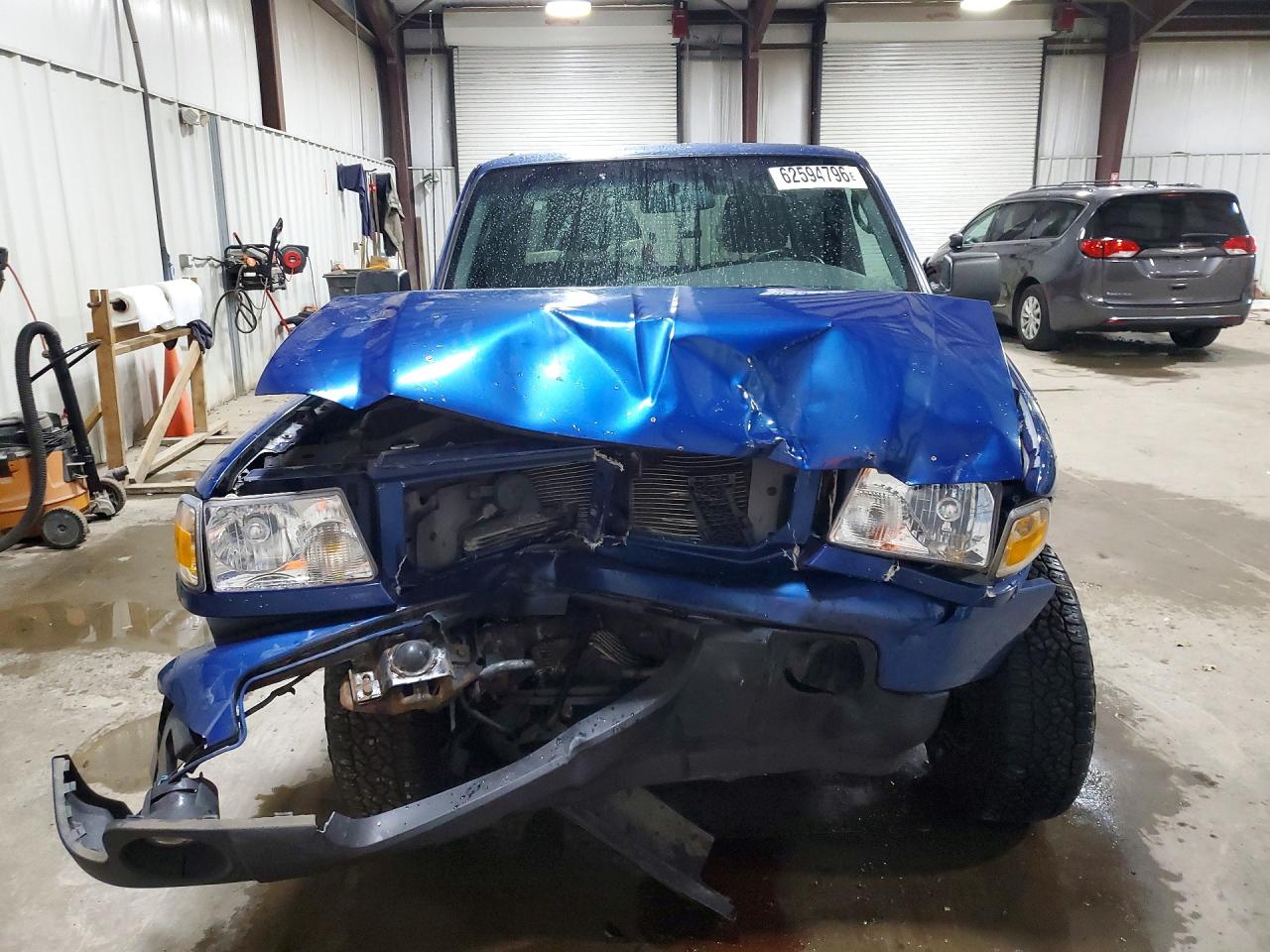 2010 Ford Ranger Super Cab Blue vin: 1FTLR4FE7APA01538