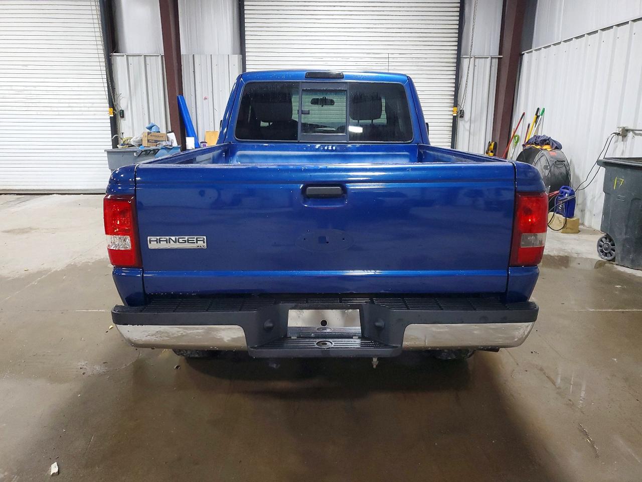 2010 Ford Ranger Super Cab Blue vin: 1FTLR4FE7APA01538