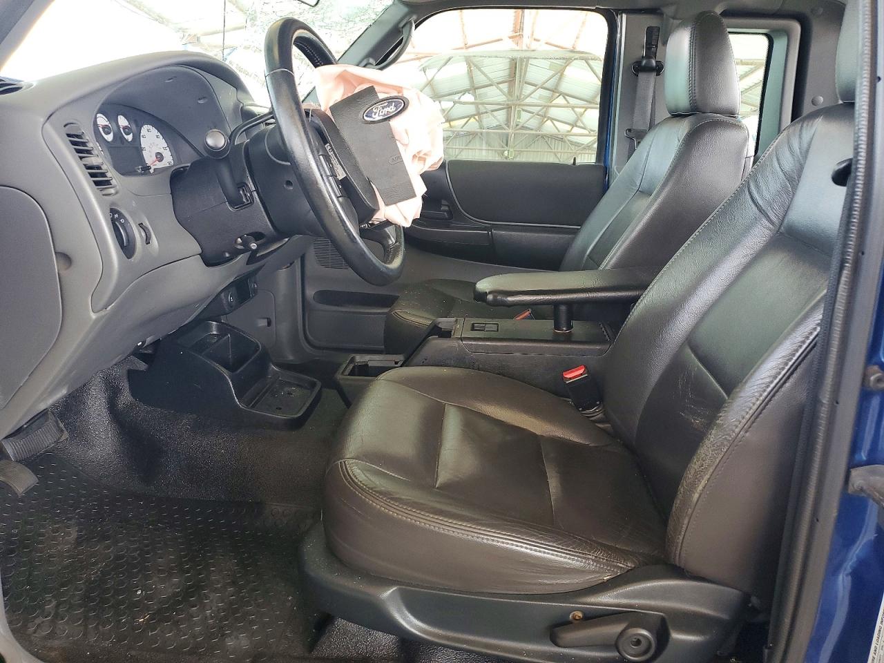 2010 Ford Ranger Super Cab Blue vin: 1FTLR4FE7APA31638