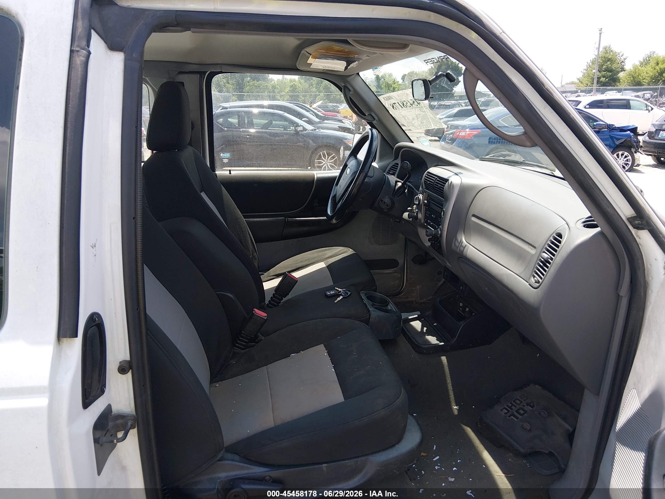 2010 Ford Ranger Sport/xlt White vin: 1FTLR4FE7APA44115