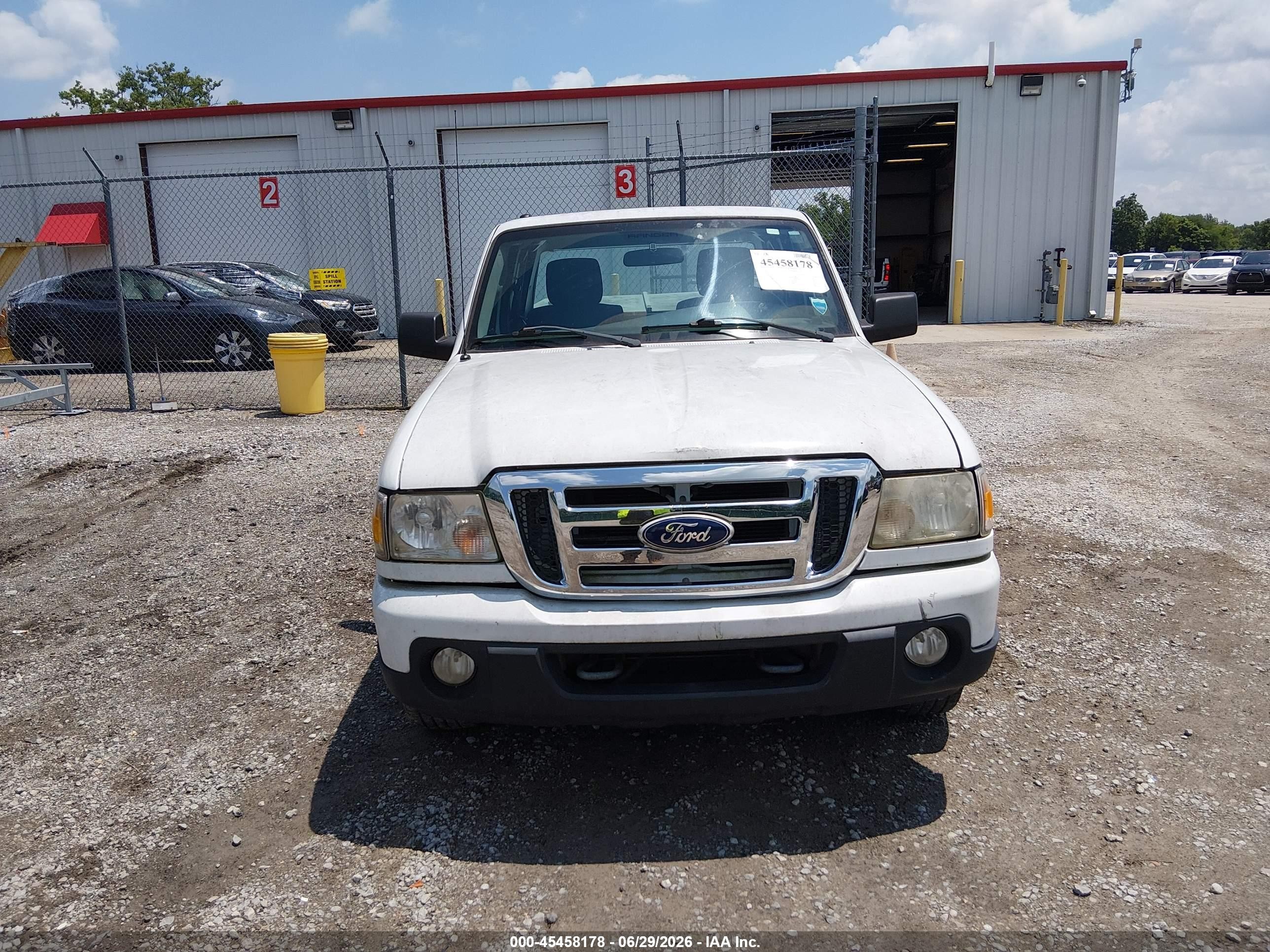 2010 Ford Ranger Sport/xlt White vin: 1FTLR4FE7APA44115